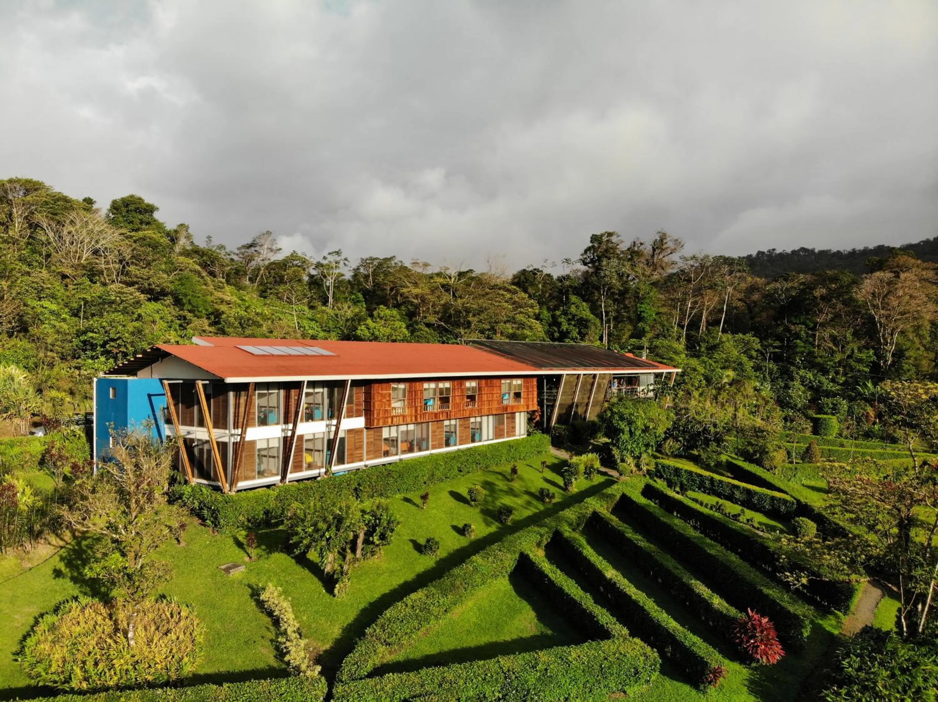 Bird's eye view in Celeste Mountain Lodge