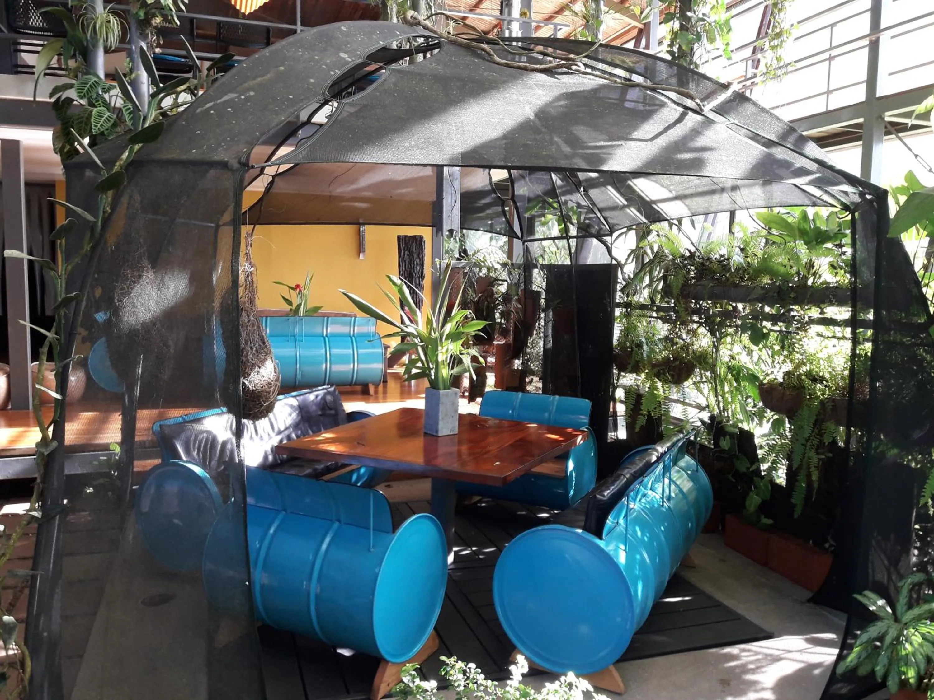 Patio in Celeste Mountain Lodge