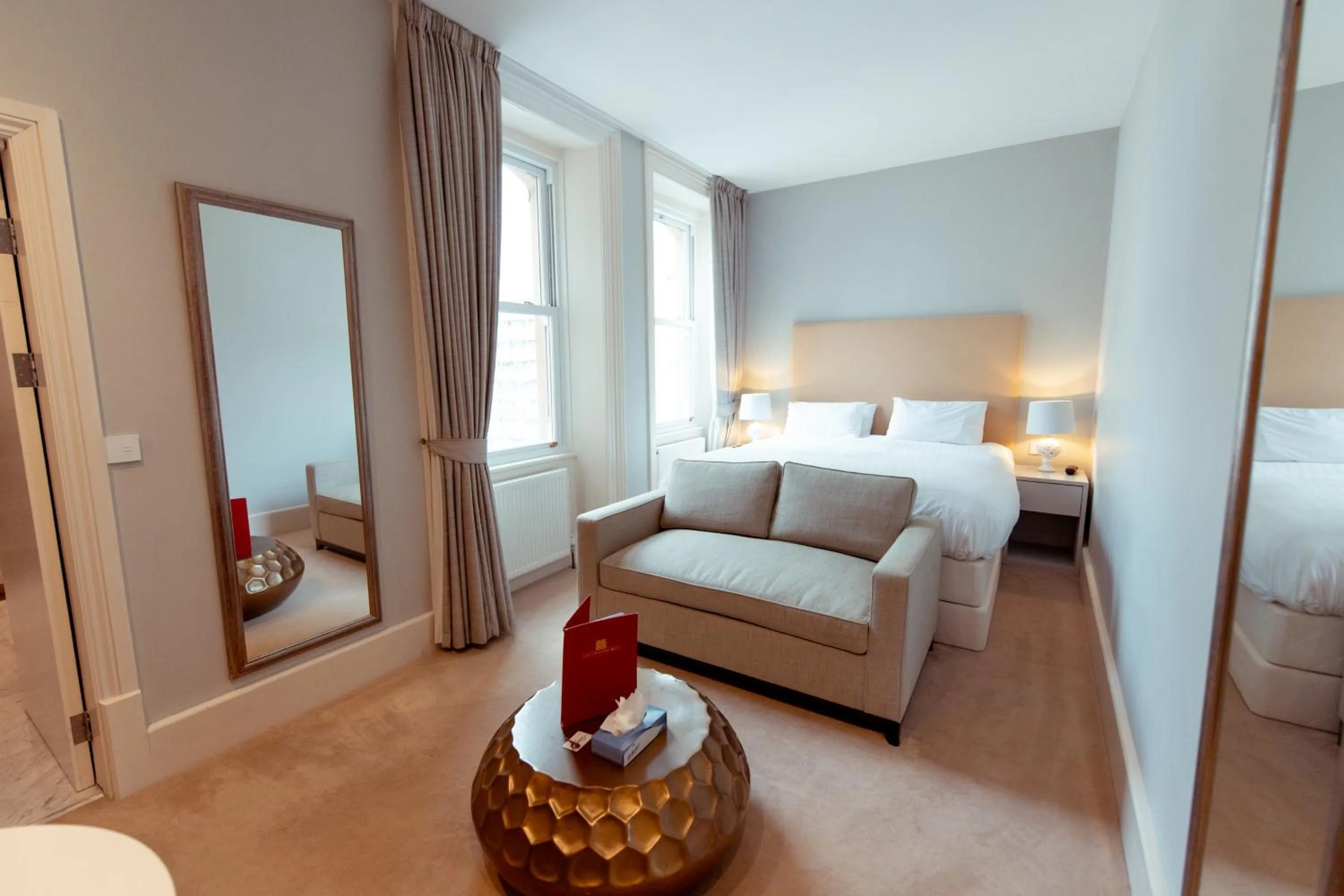 Bed in The Chatsworth Hotel