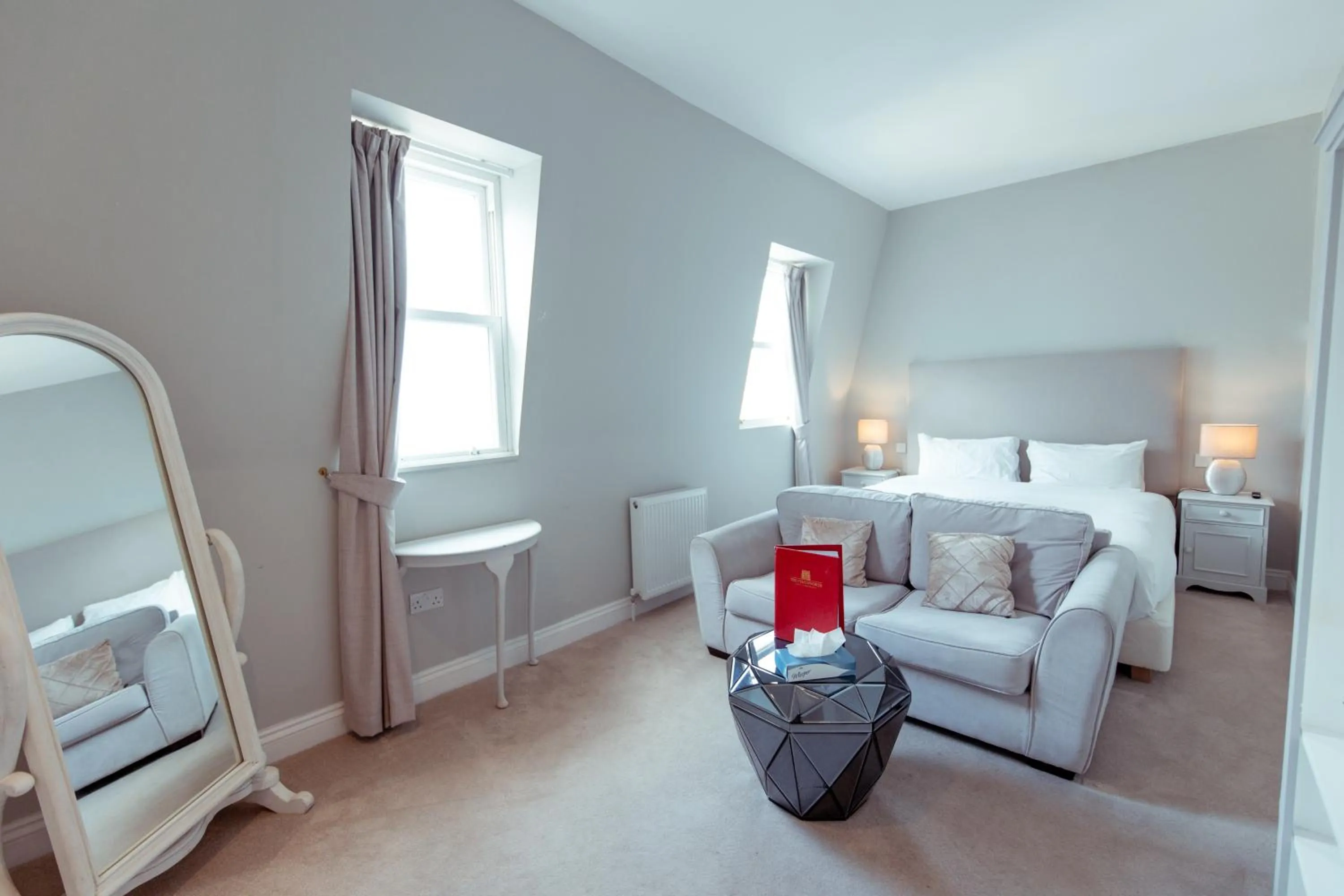 Bed in The Chatsworth Hotel