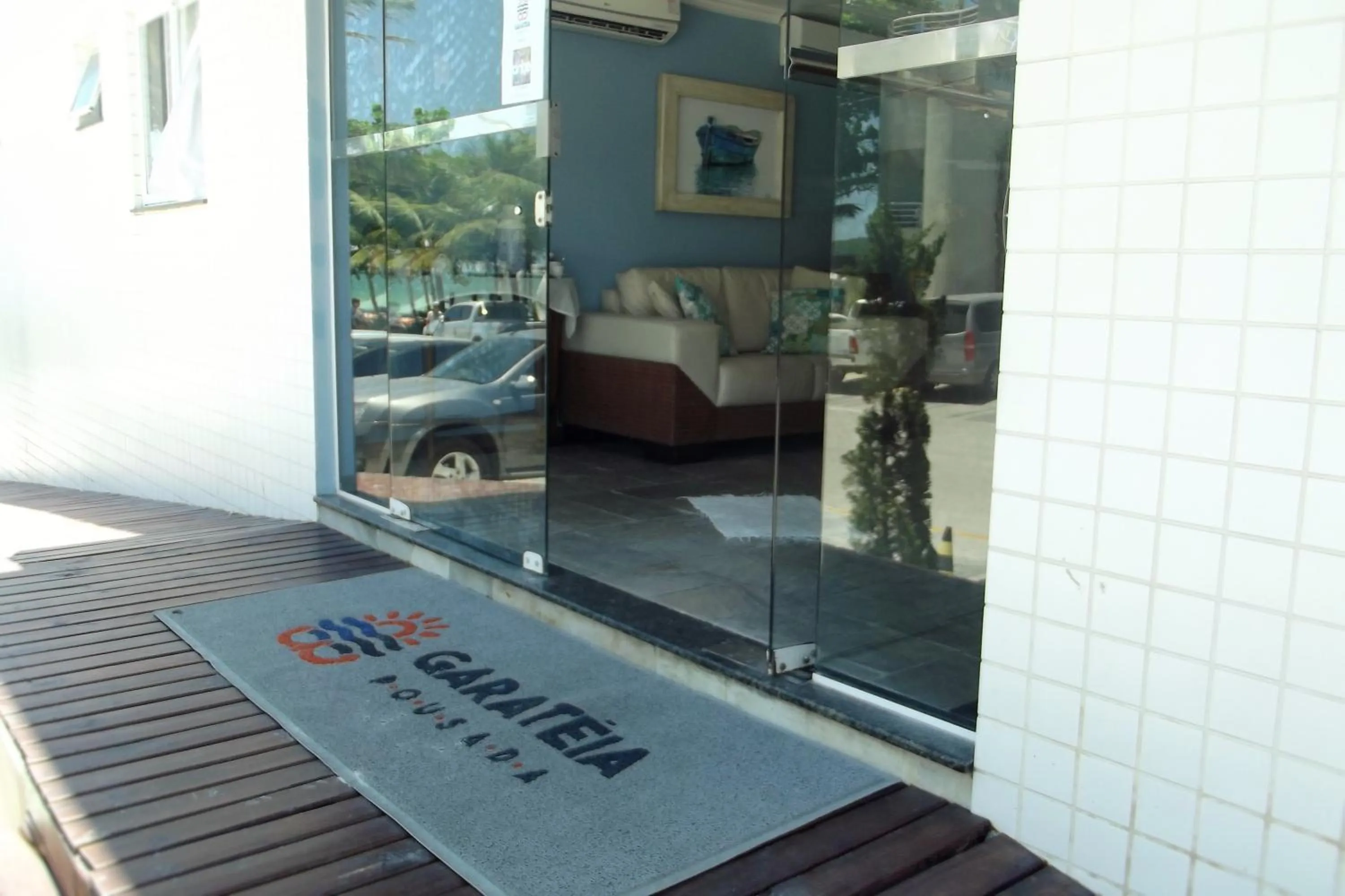 Facade/entrance in Pousada Garatéia