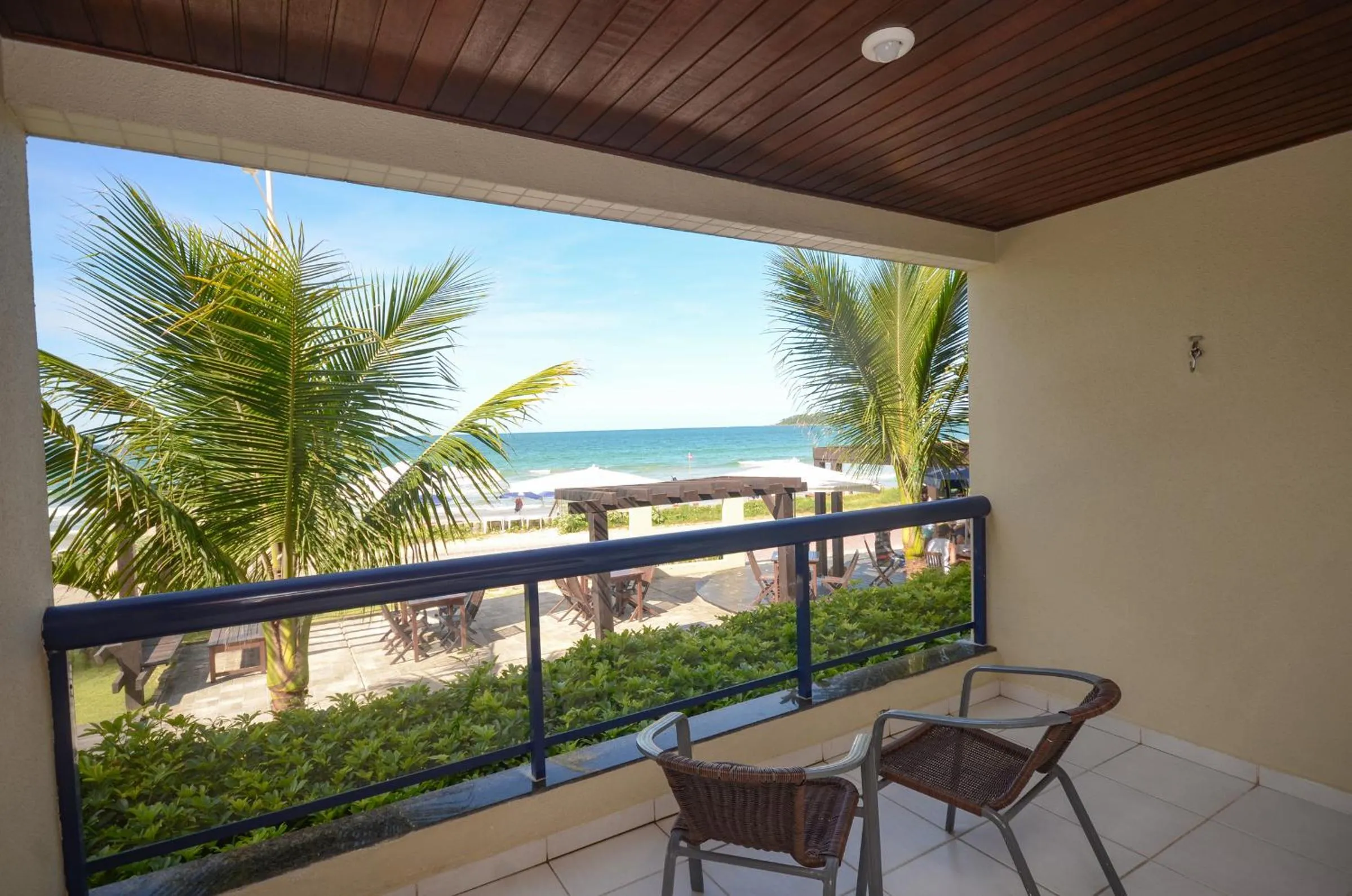 Balcony/Terrace in Pousada Garatéia