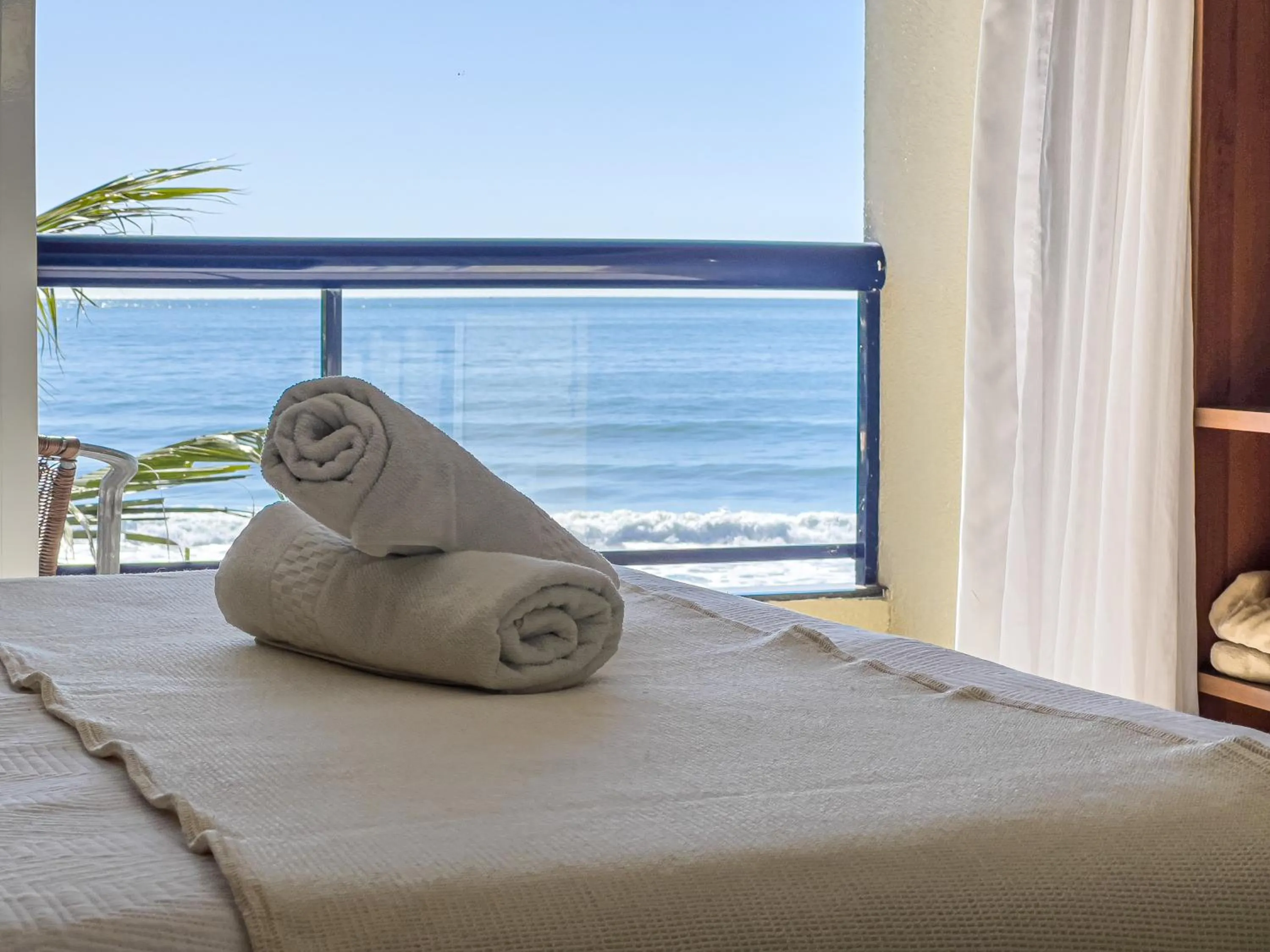 Natural landscape, Bed in Pousada Garatéia