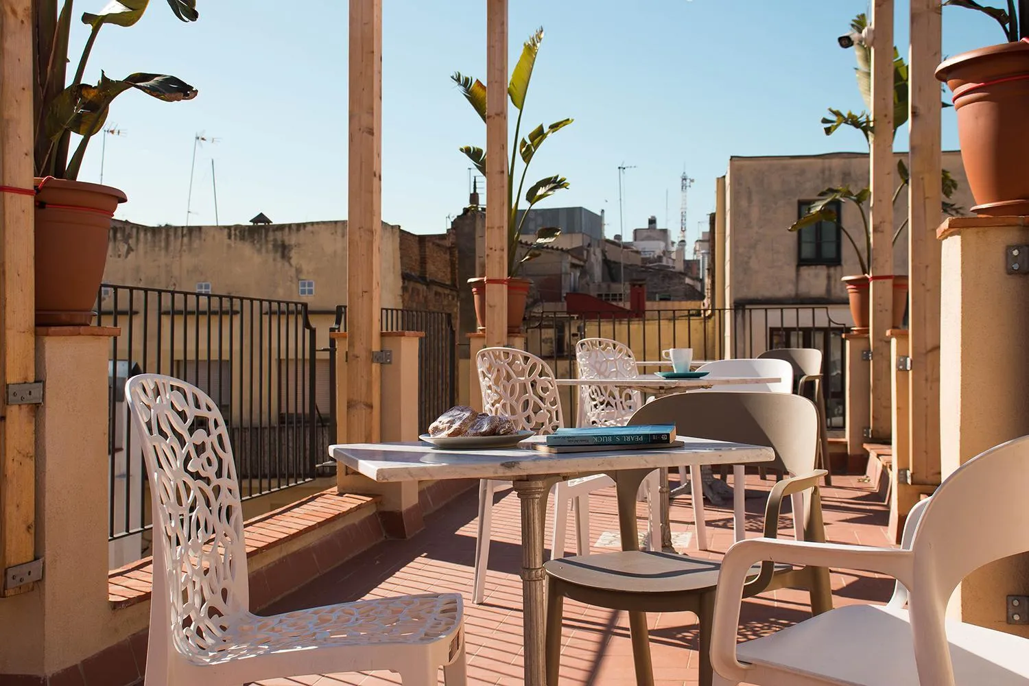 Balcony/Terrace in Àmfores Boutique Guest House