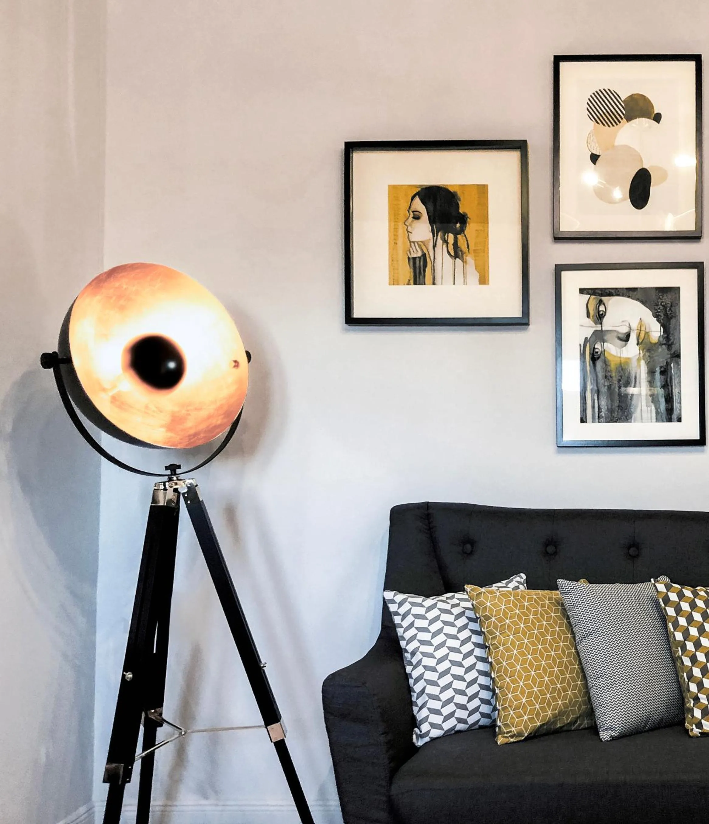 Living room in Rocks Republic