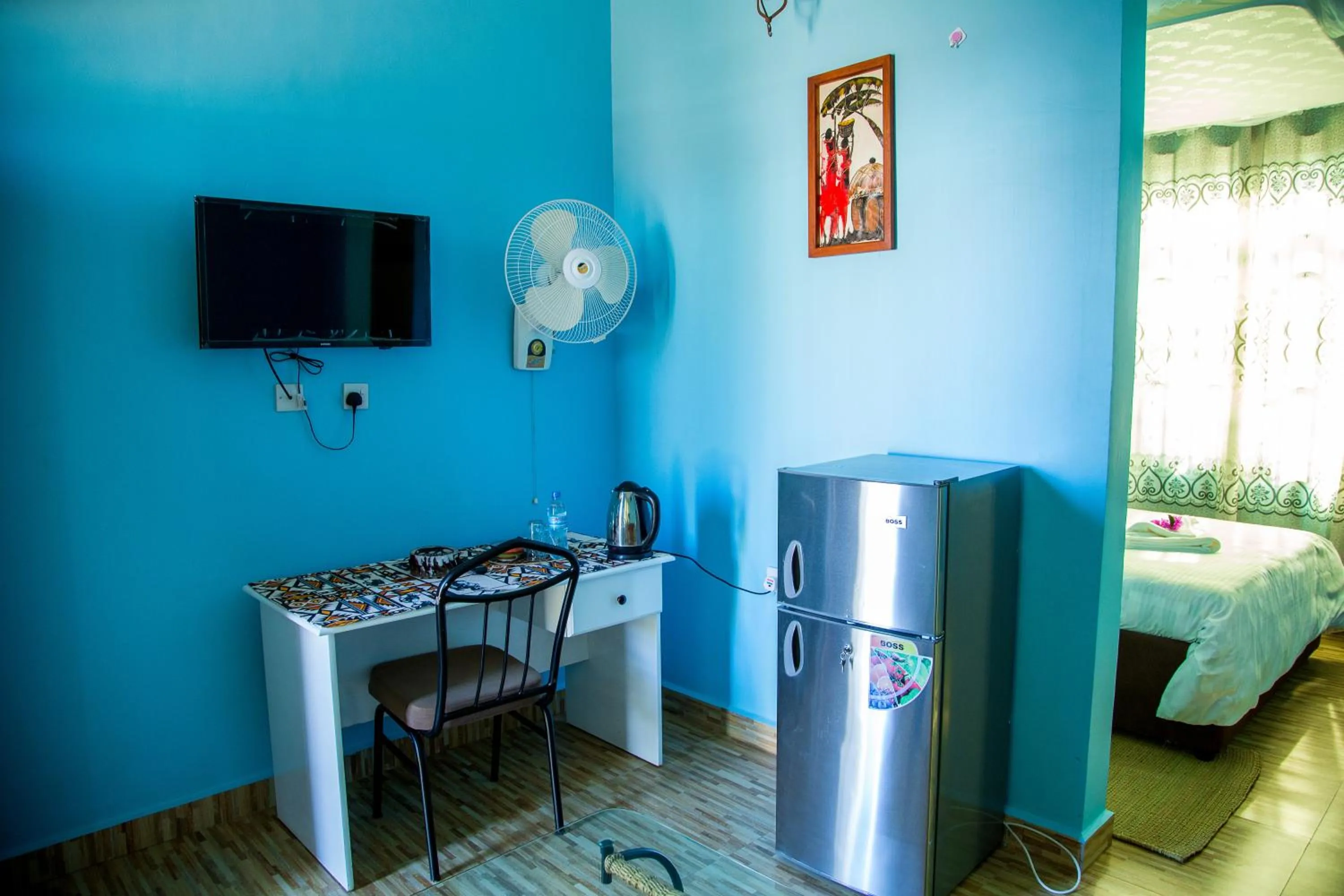 TV and multimedia, Bed in Asmorein Hotel