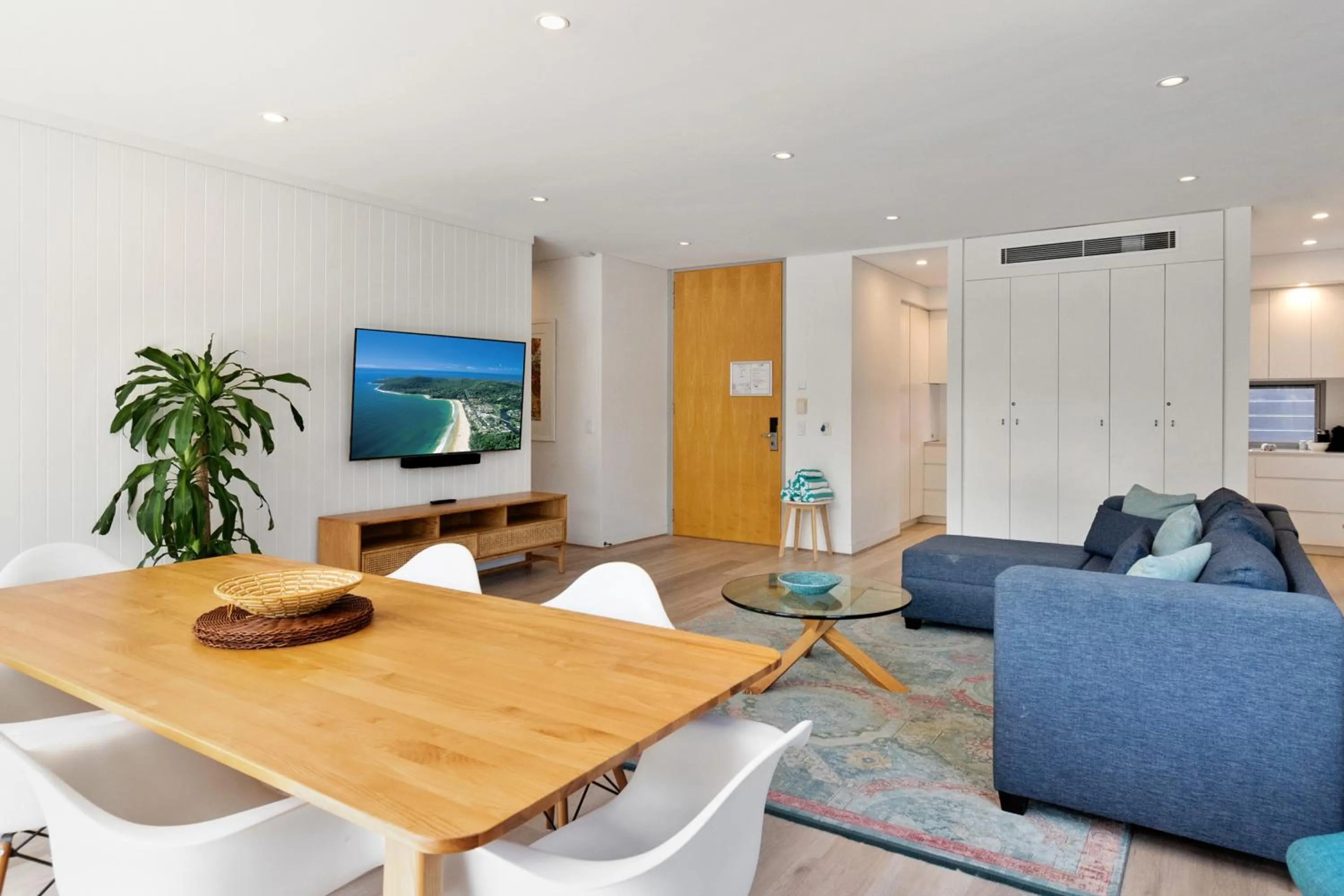 Living room in The Rise Noosa