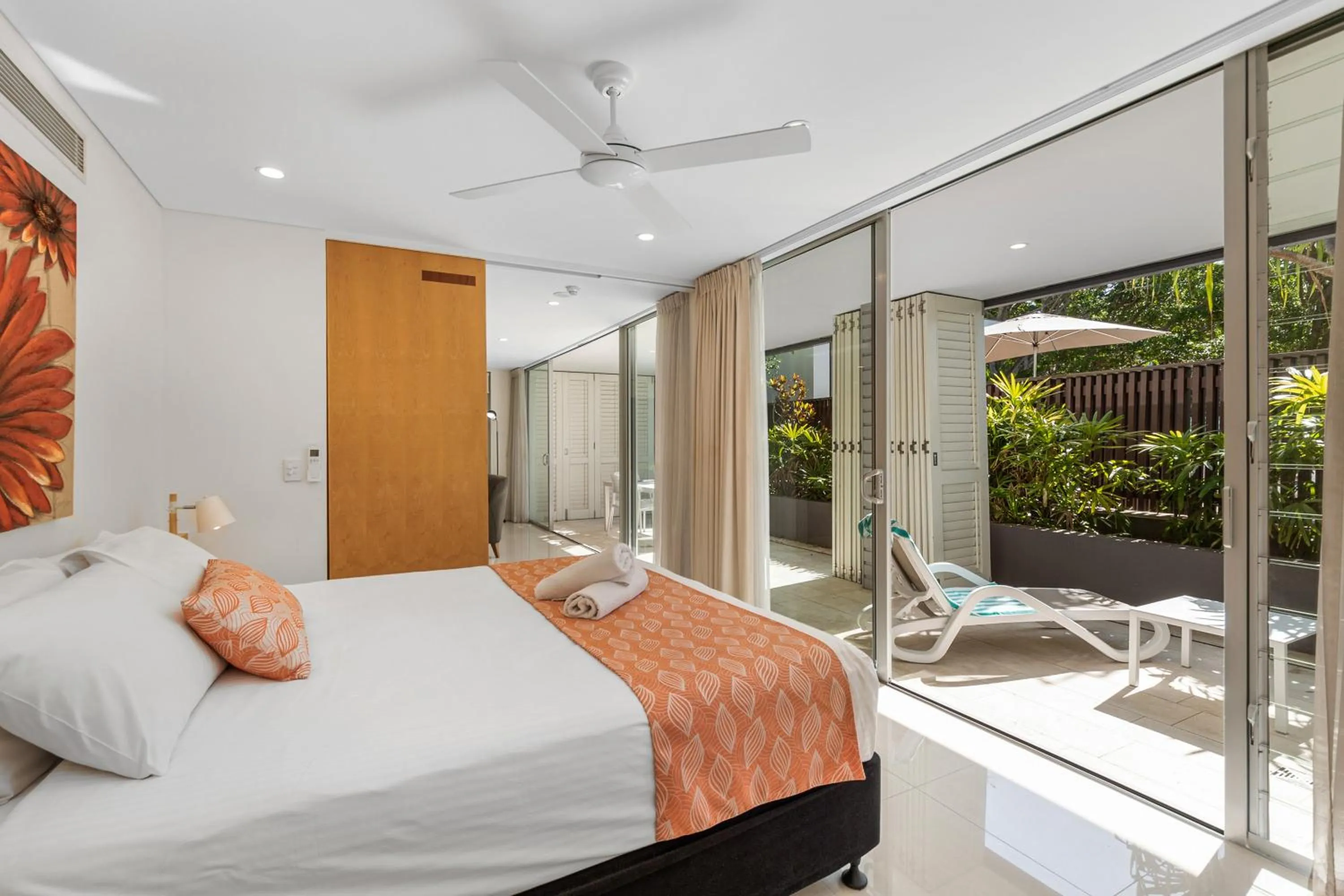 Bedroom, Bed in The Rise Noosa