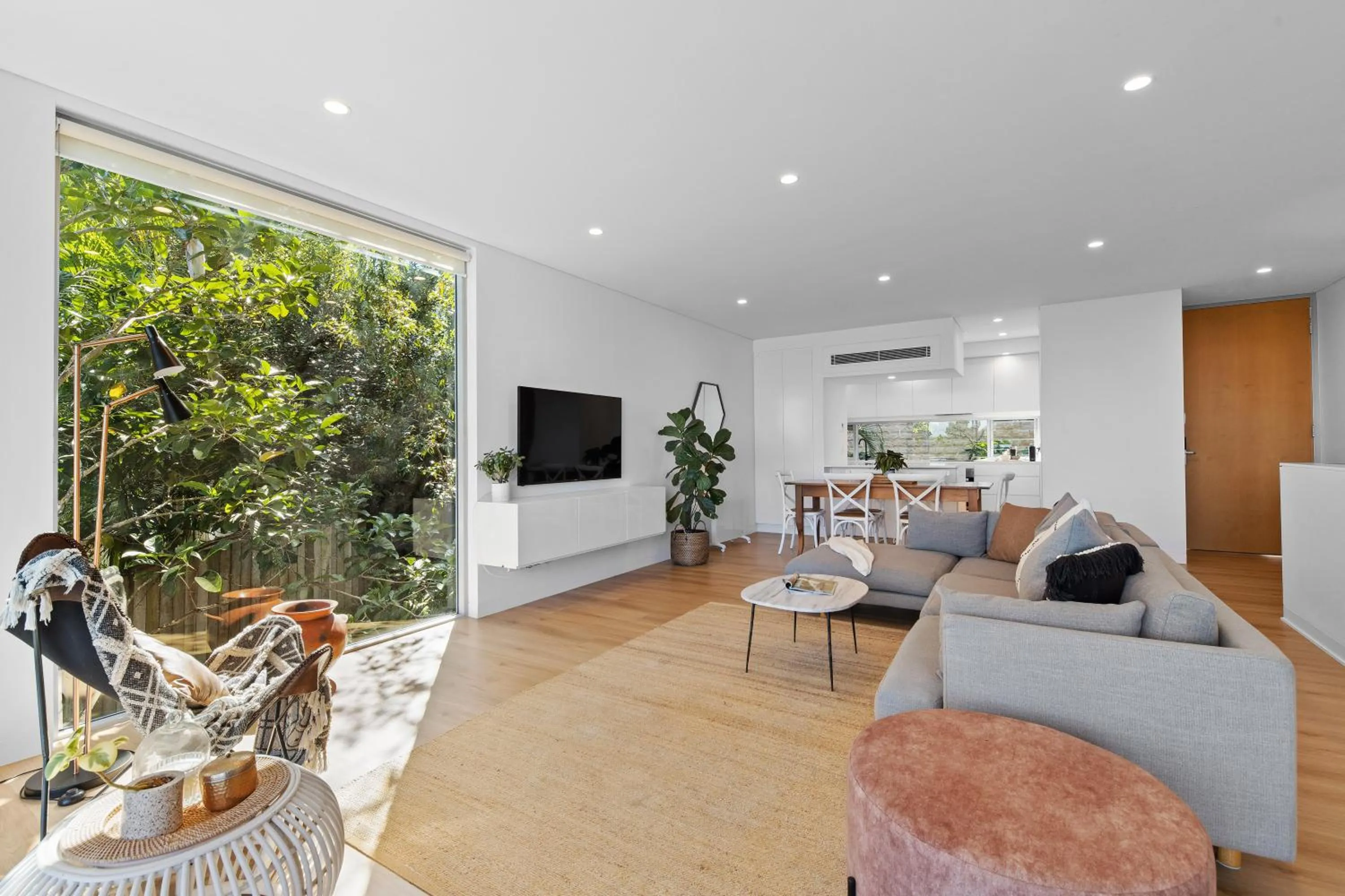 Living room in The Rise Noosa
