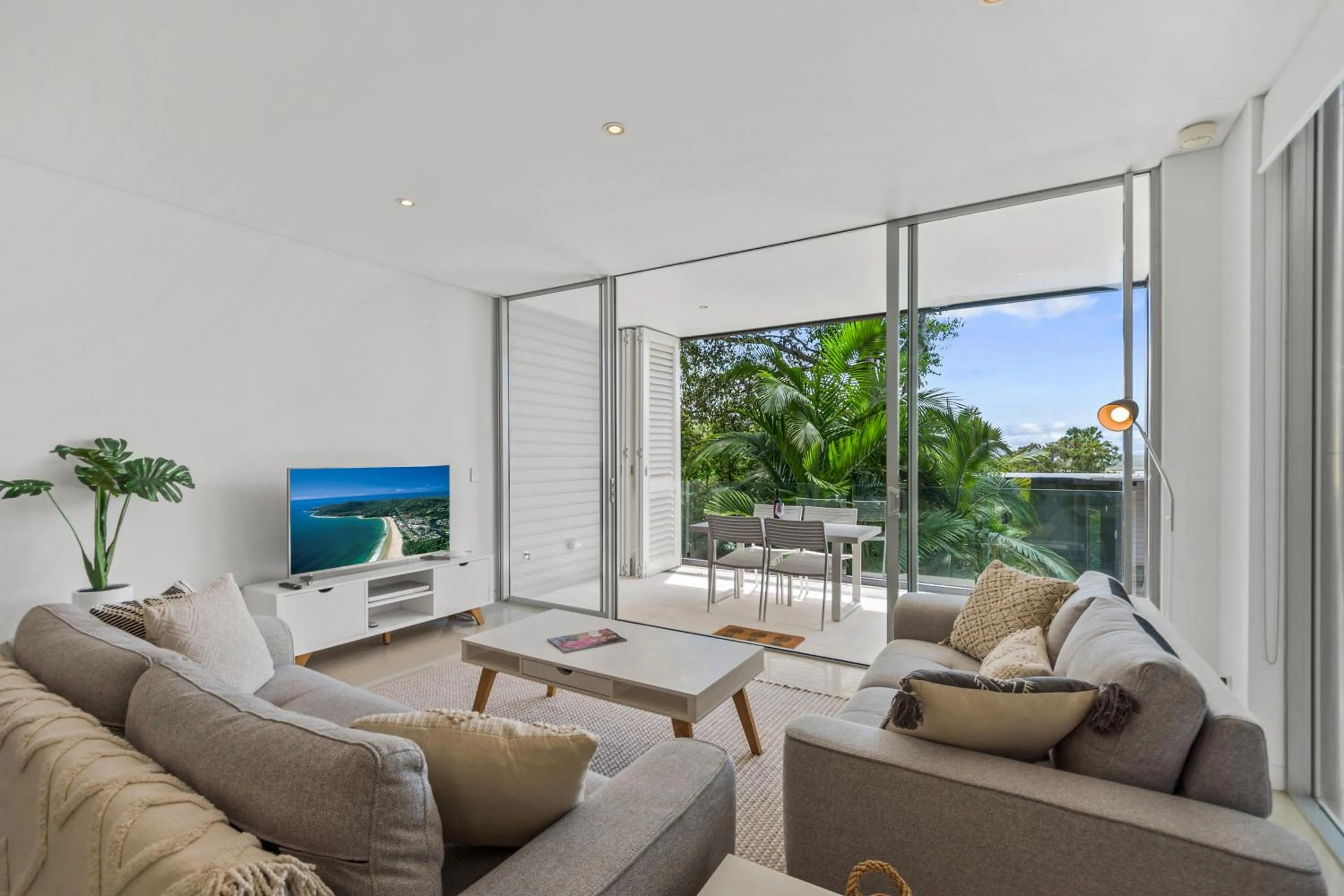 Living room in The Rise Noosa