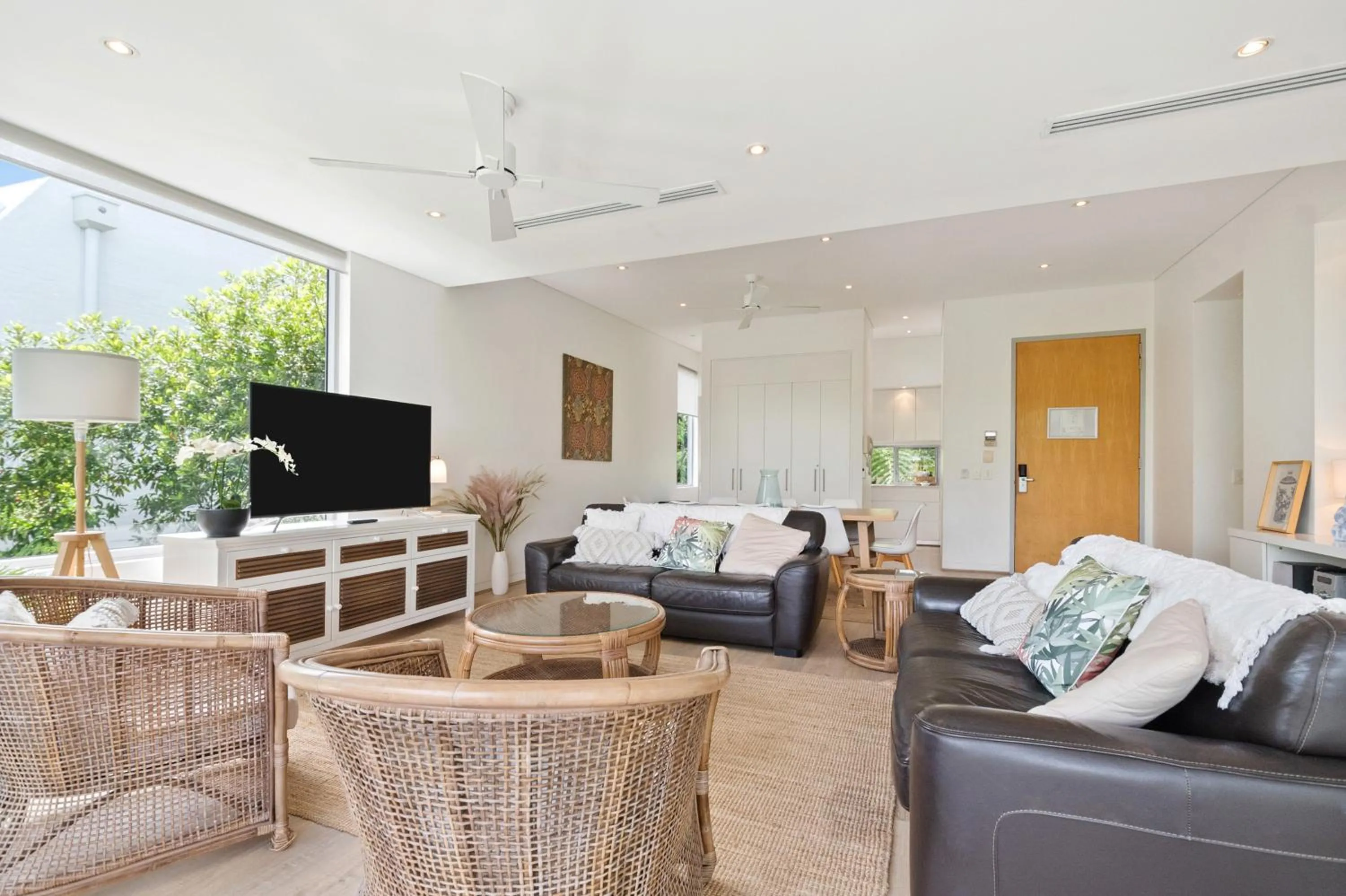 Living room in The Rise Noosa