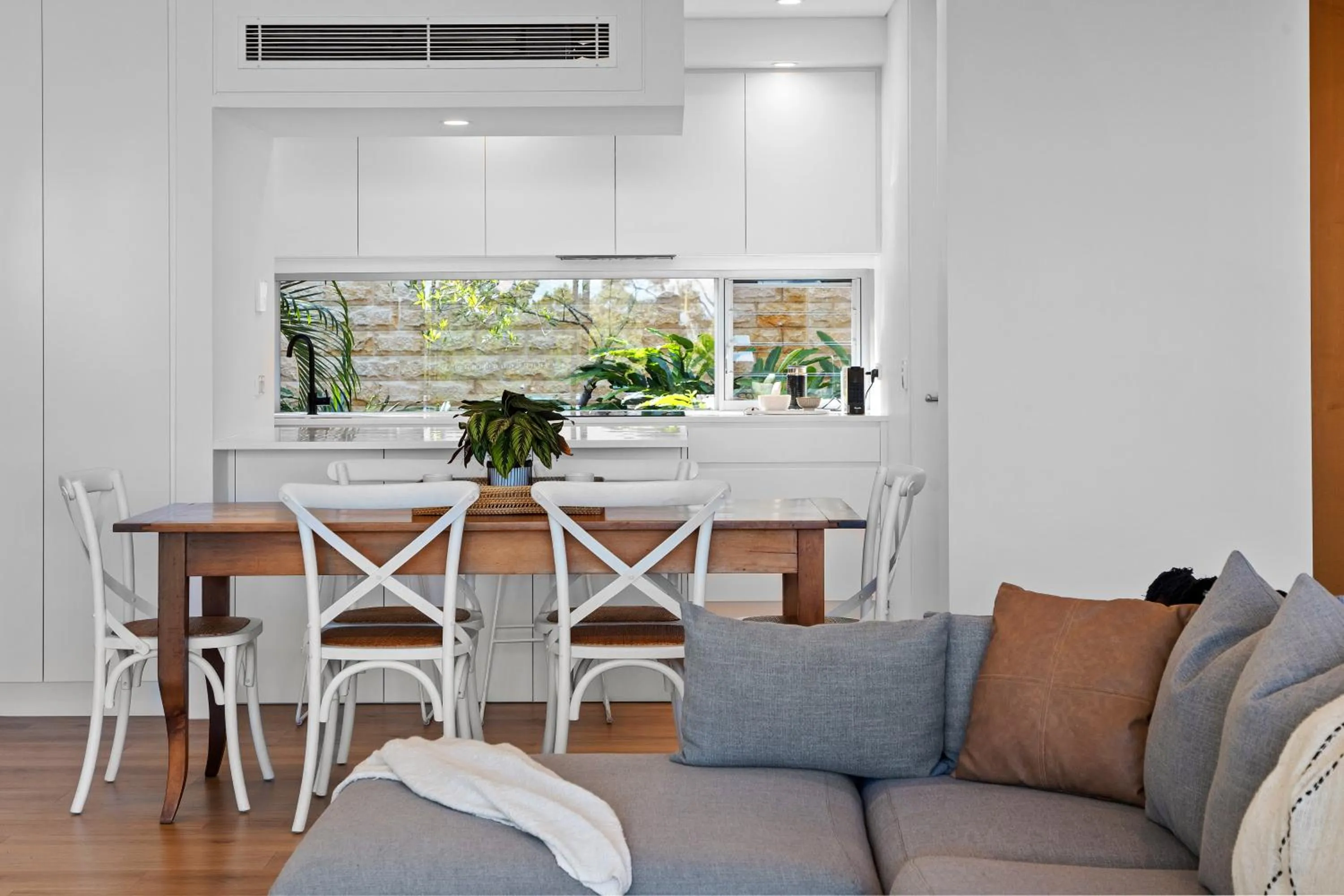 Dining area in The Rise Noosa