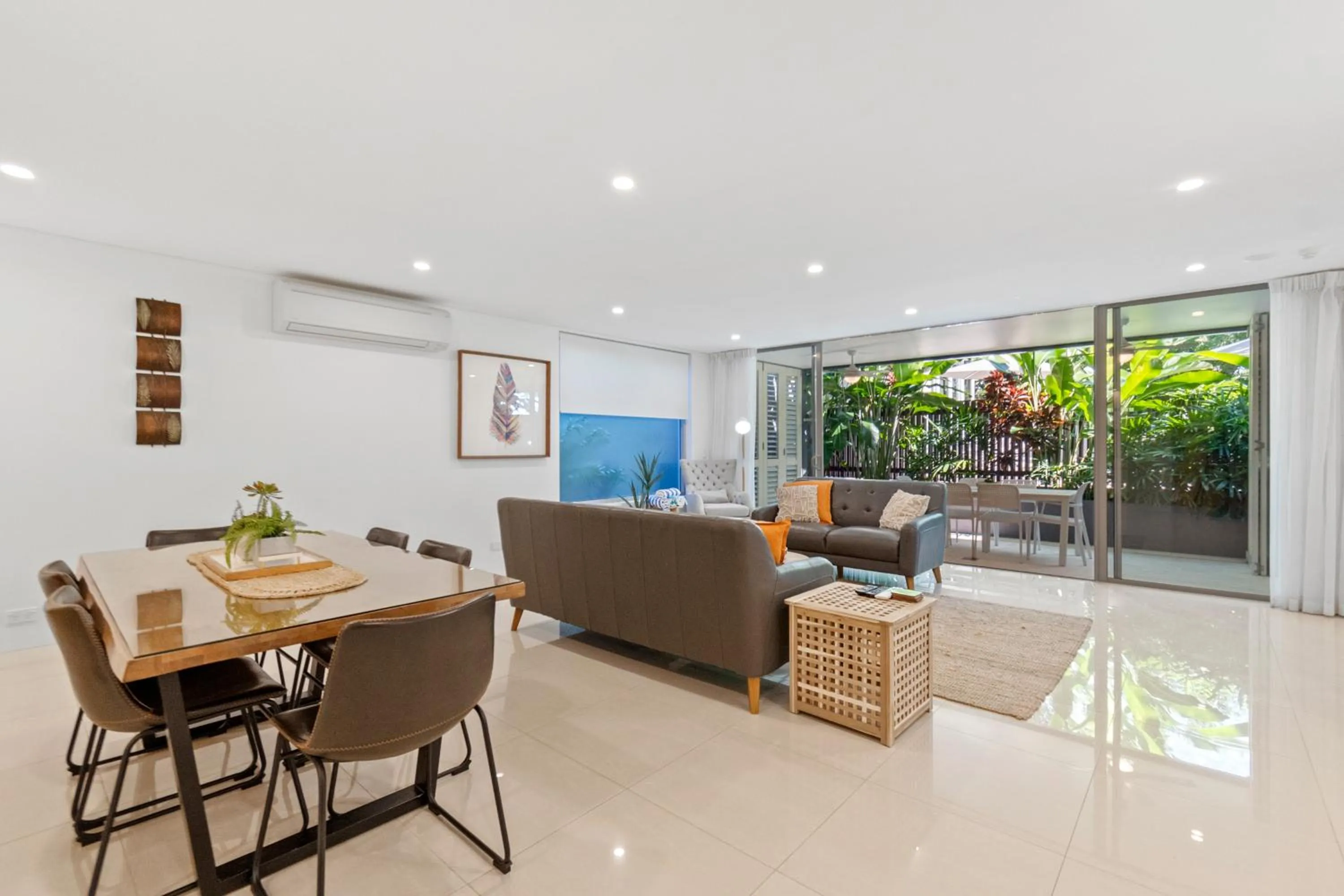 Living room in The Rise Noosa