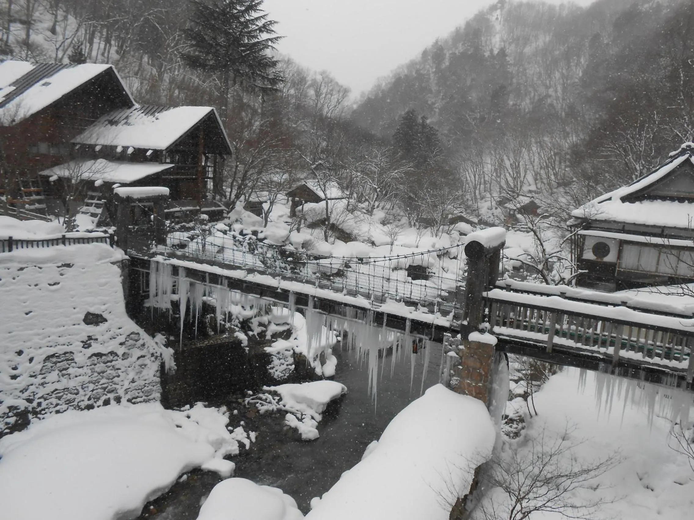 Winter in Takaragawa Onsen Ousenkaku