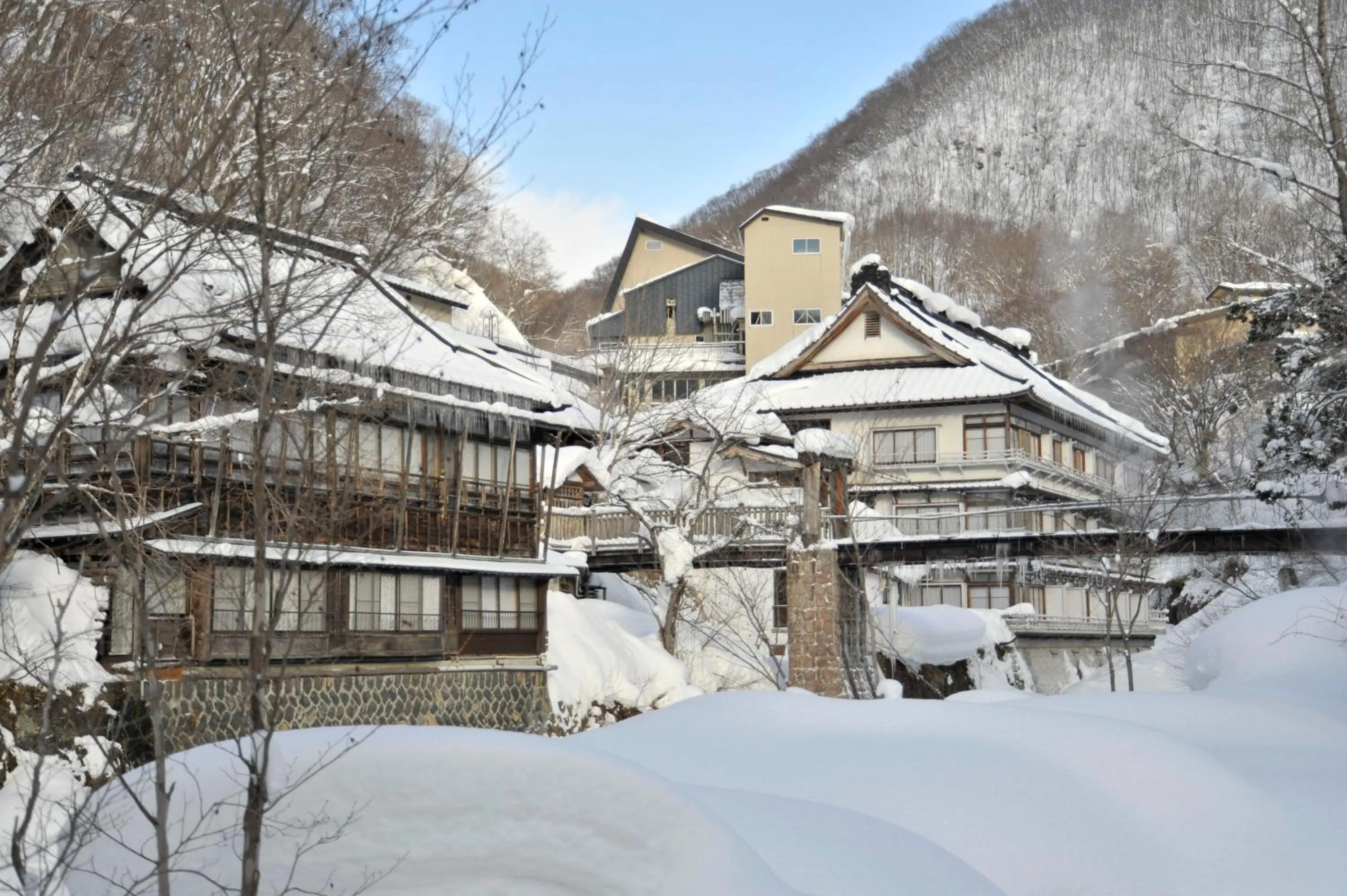 Property building in Takaragawa Onsen Ousenkaku