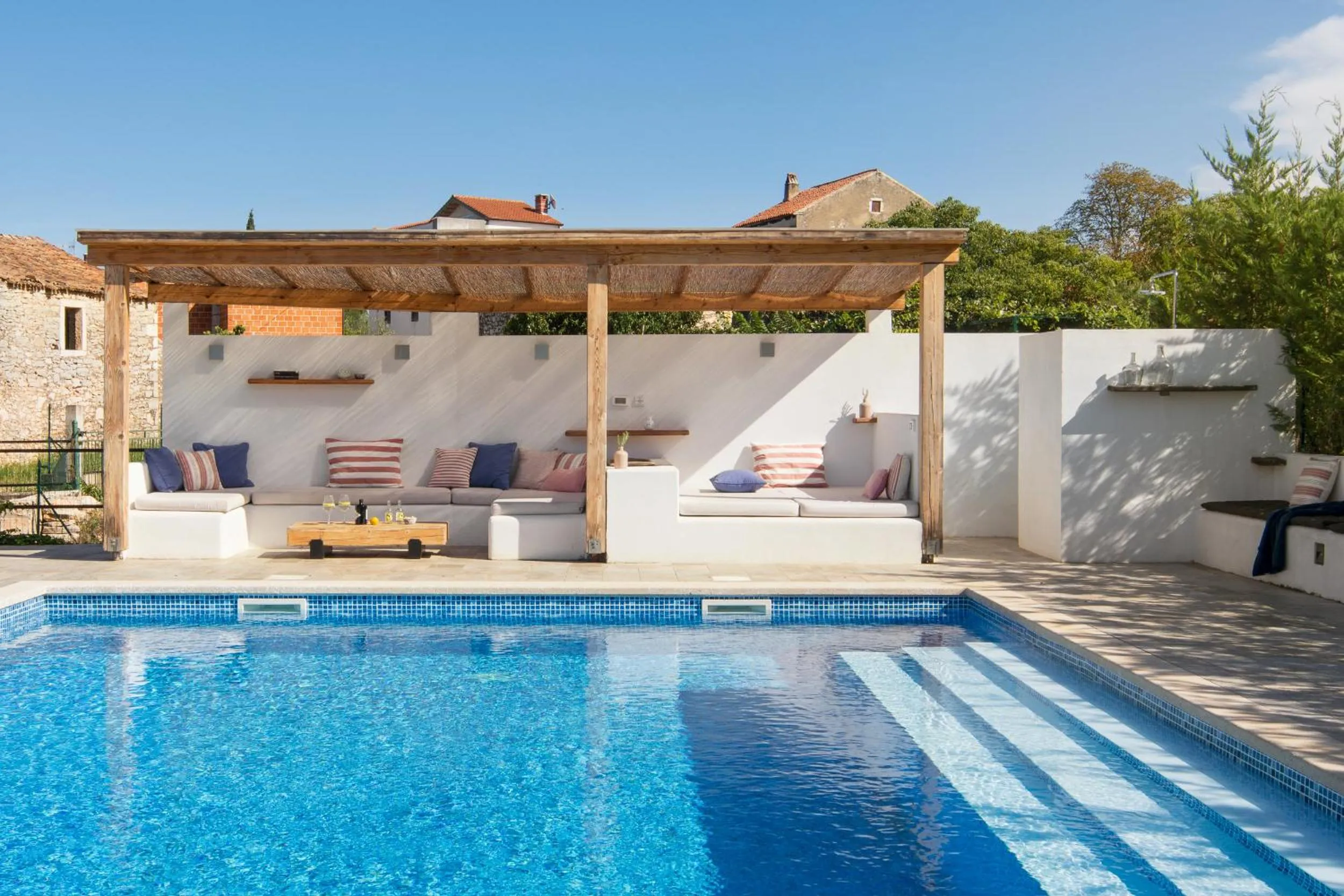 Swimming Pool in Villa Flavia - Stunning Villa in Istria, Croatia