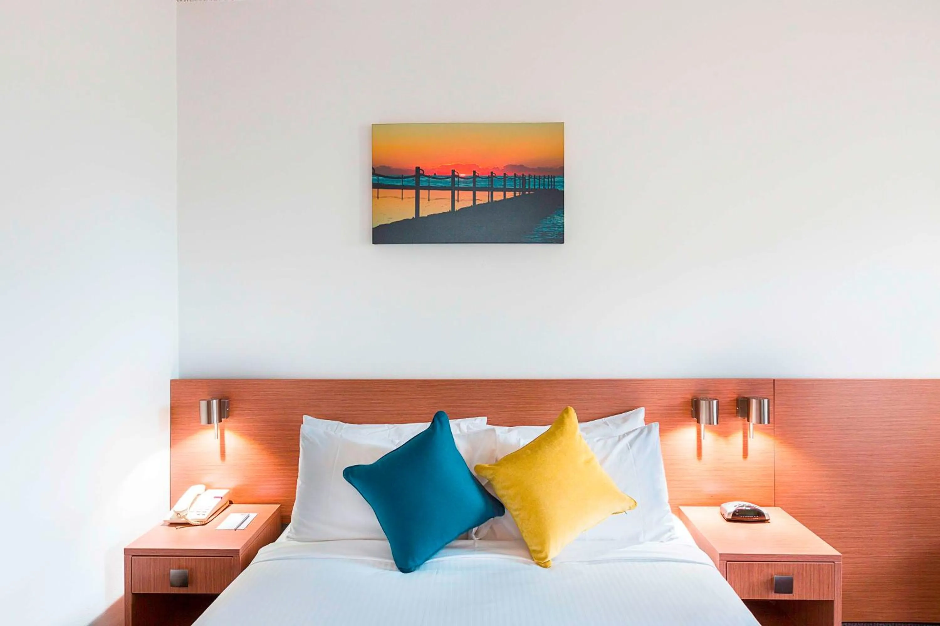 Bed in Metro Hotel Miranda