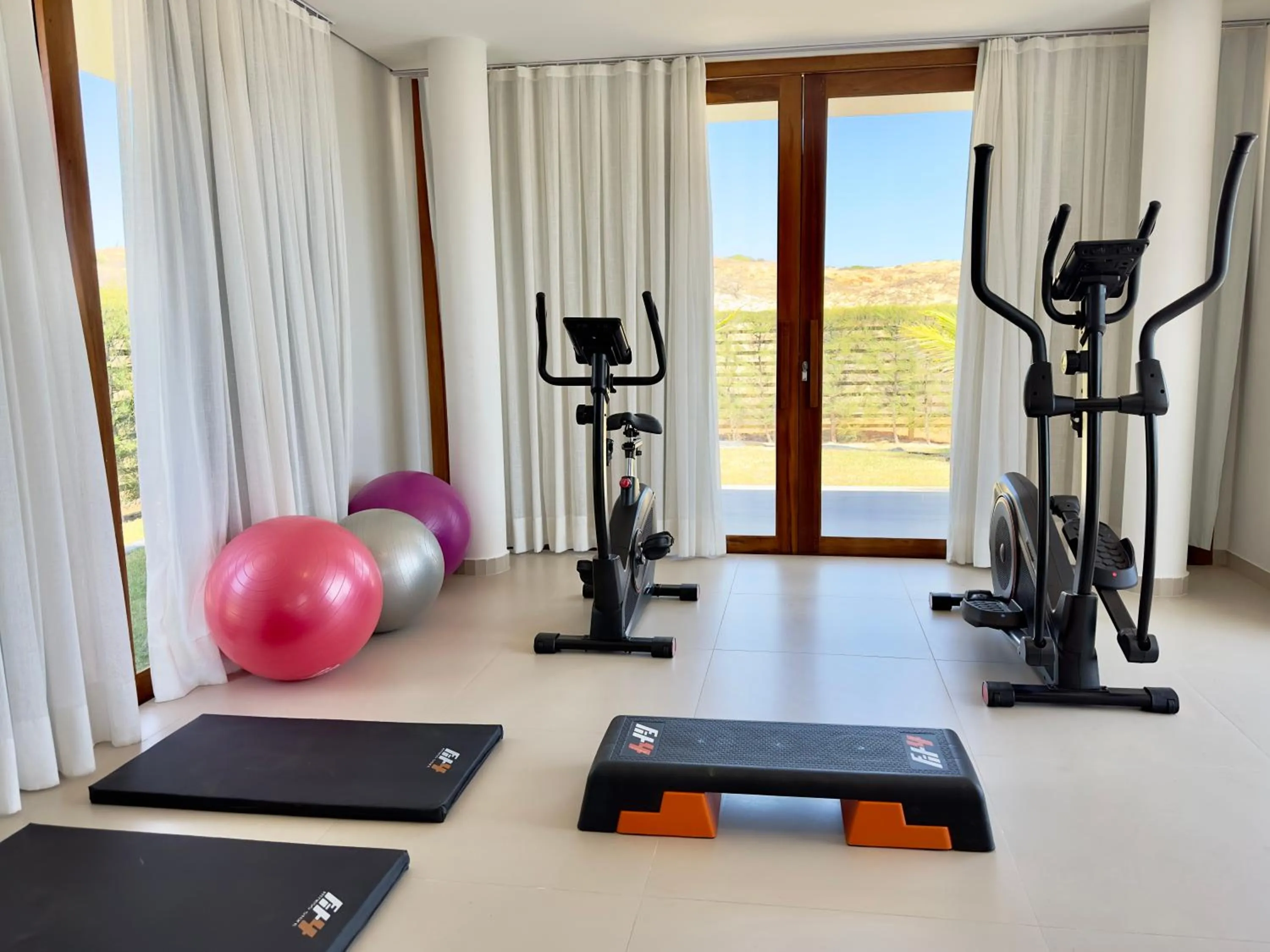 Fitness centre/facilities in The Coral Beach Resort by Atlantica