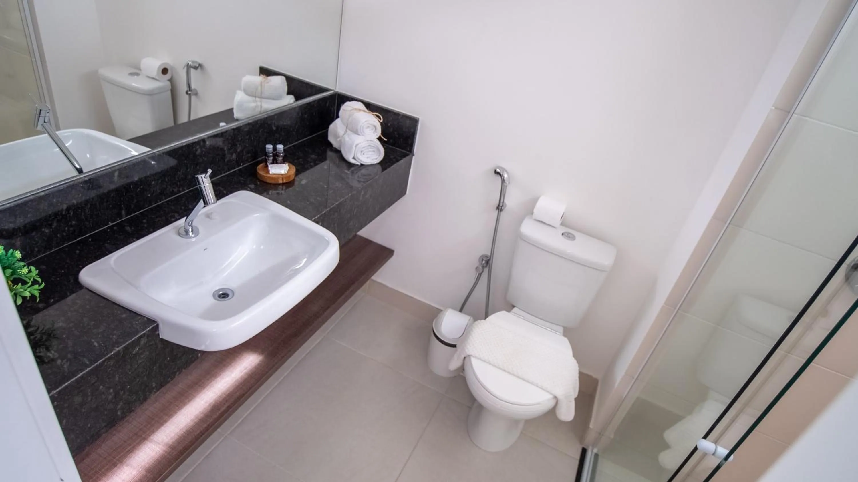 Bathroom in The Coral Beach Resort by Atlantica