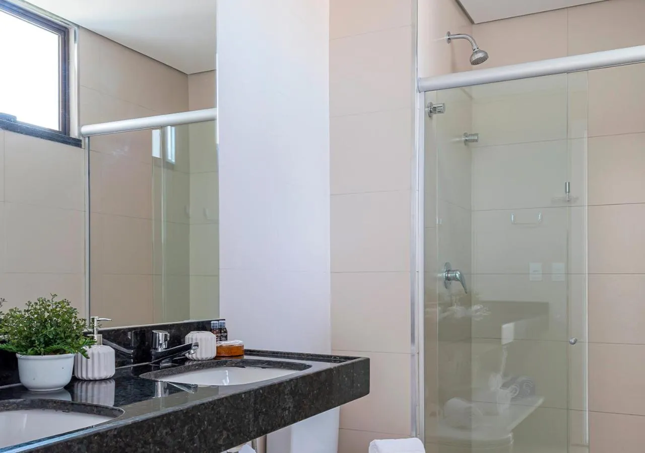 Bathroom in The Coral Beach Resort by Atlantica