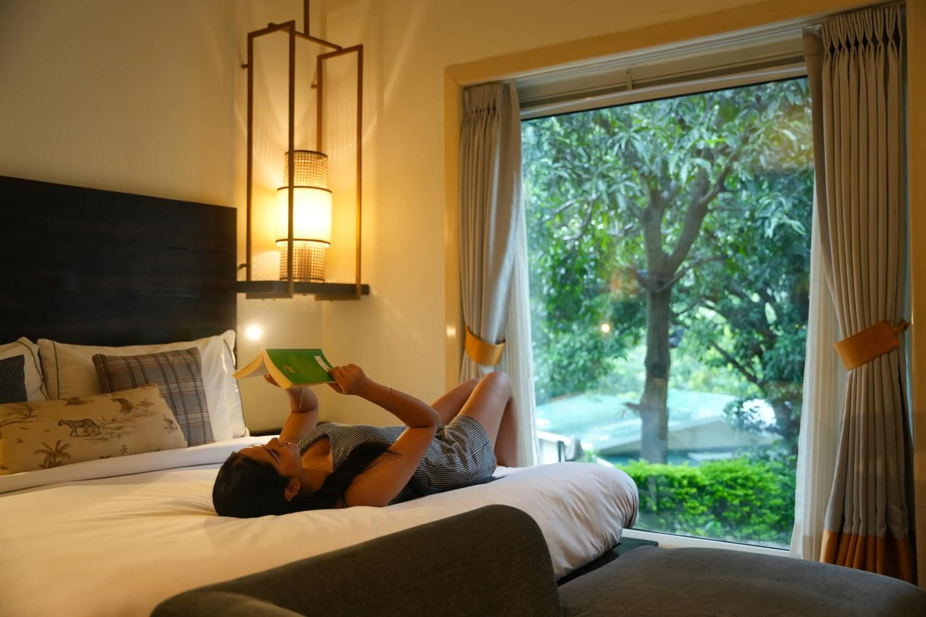 Bed in The Solluna Resort