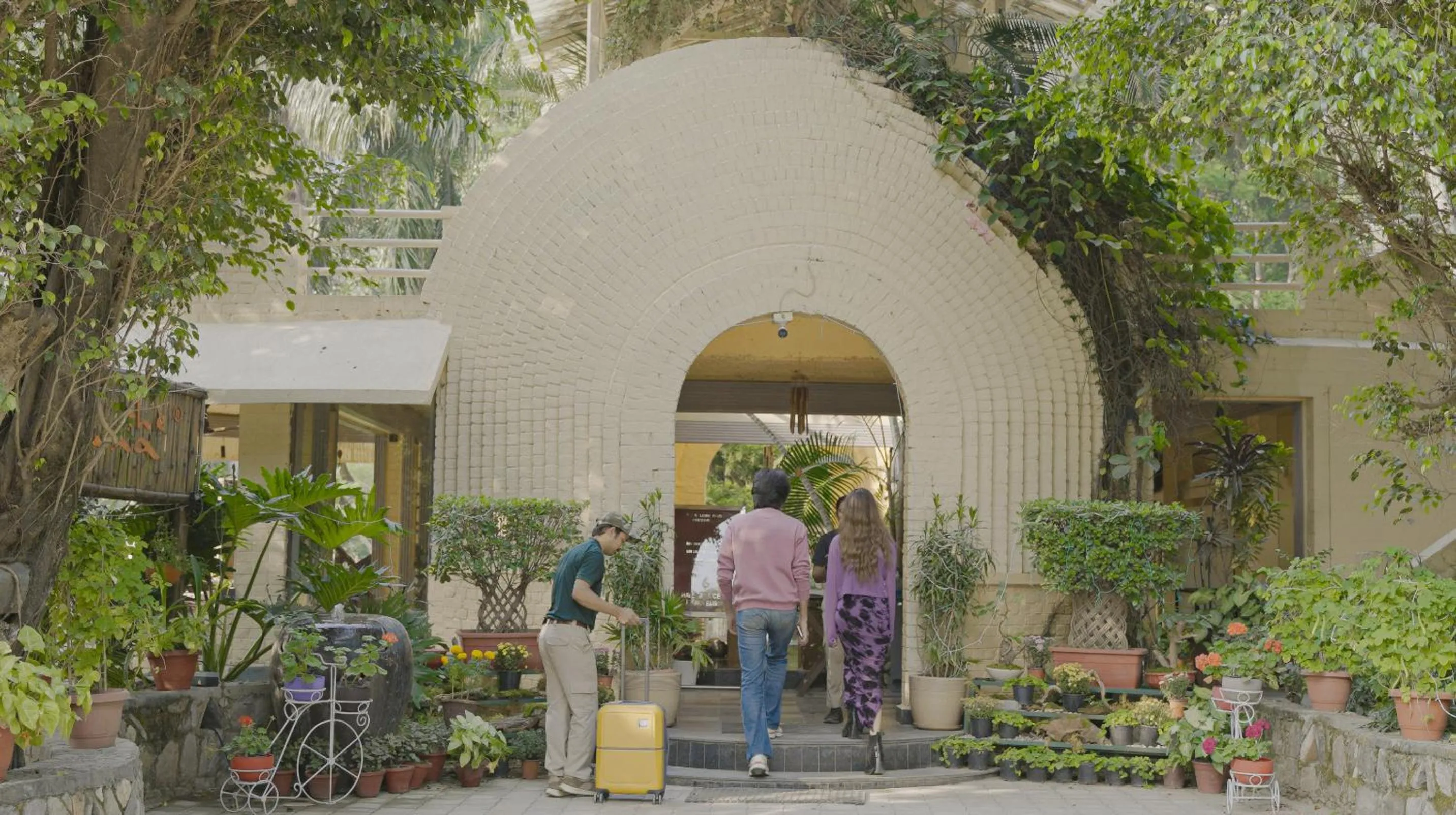 group of guests in The Solluna Resort
