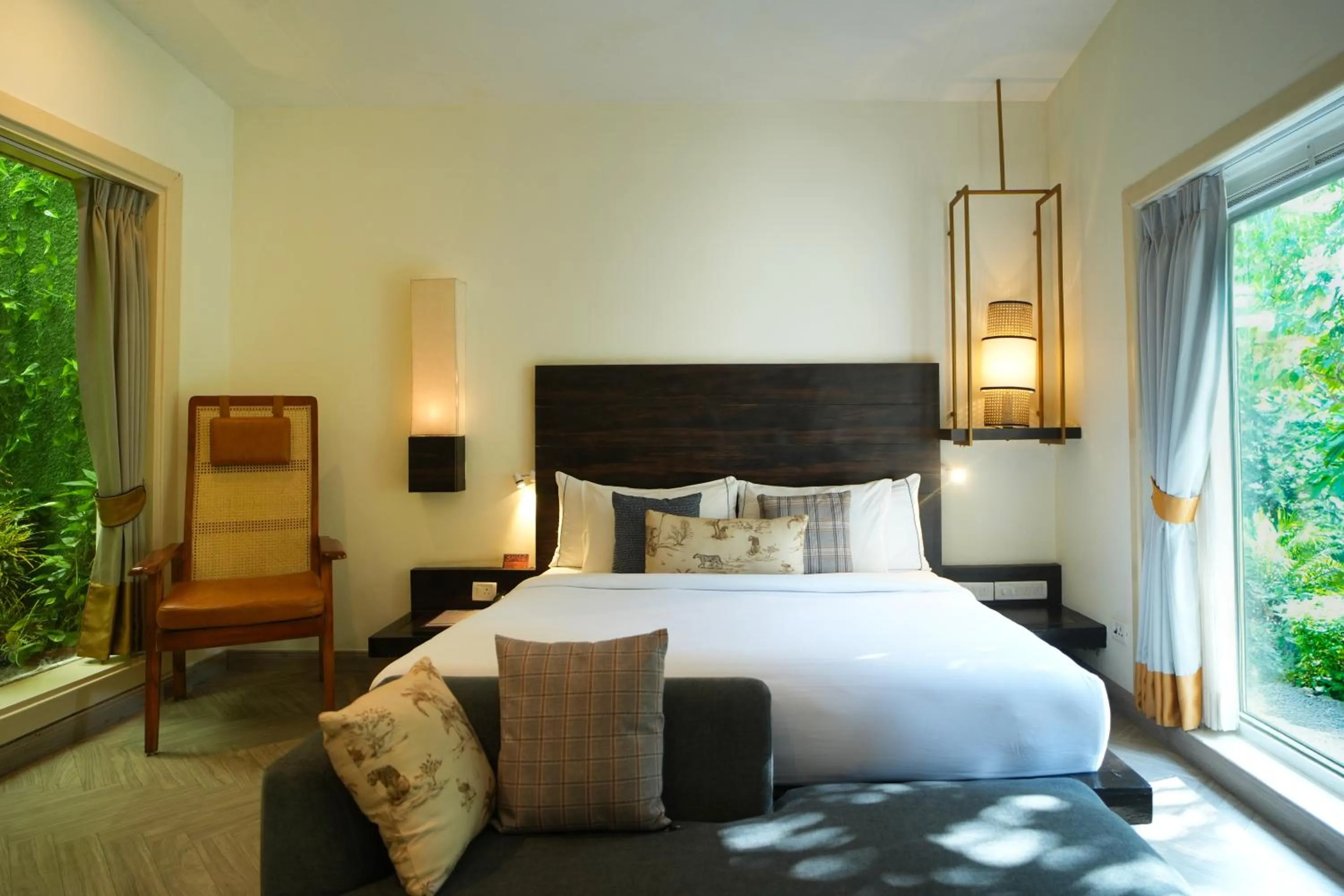 Bed in The Solluna Resort