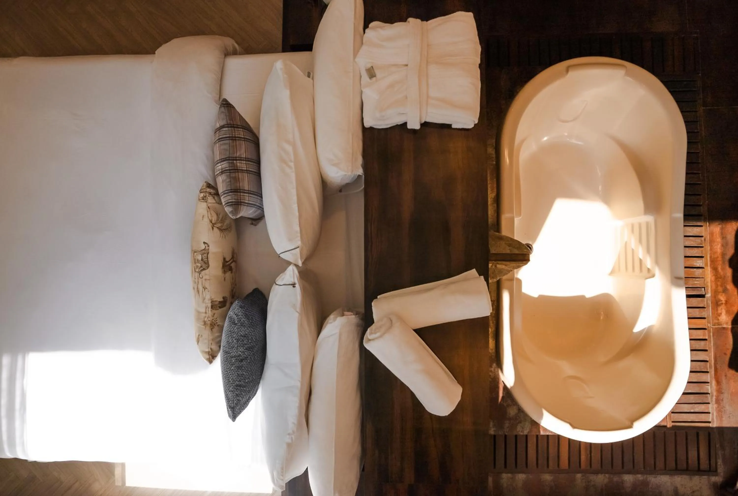 Bed in The Solluna Resort