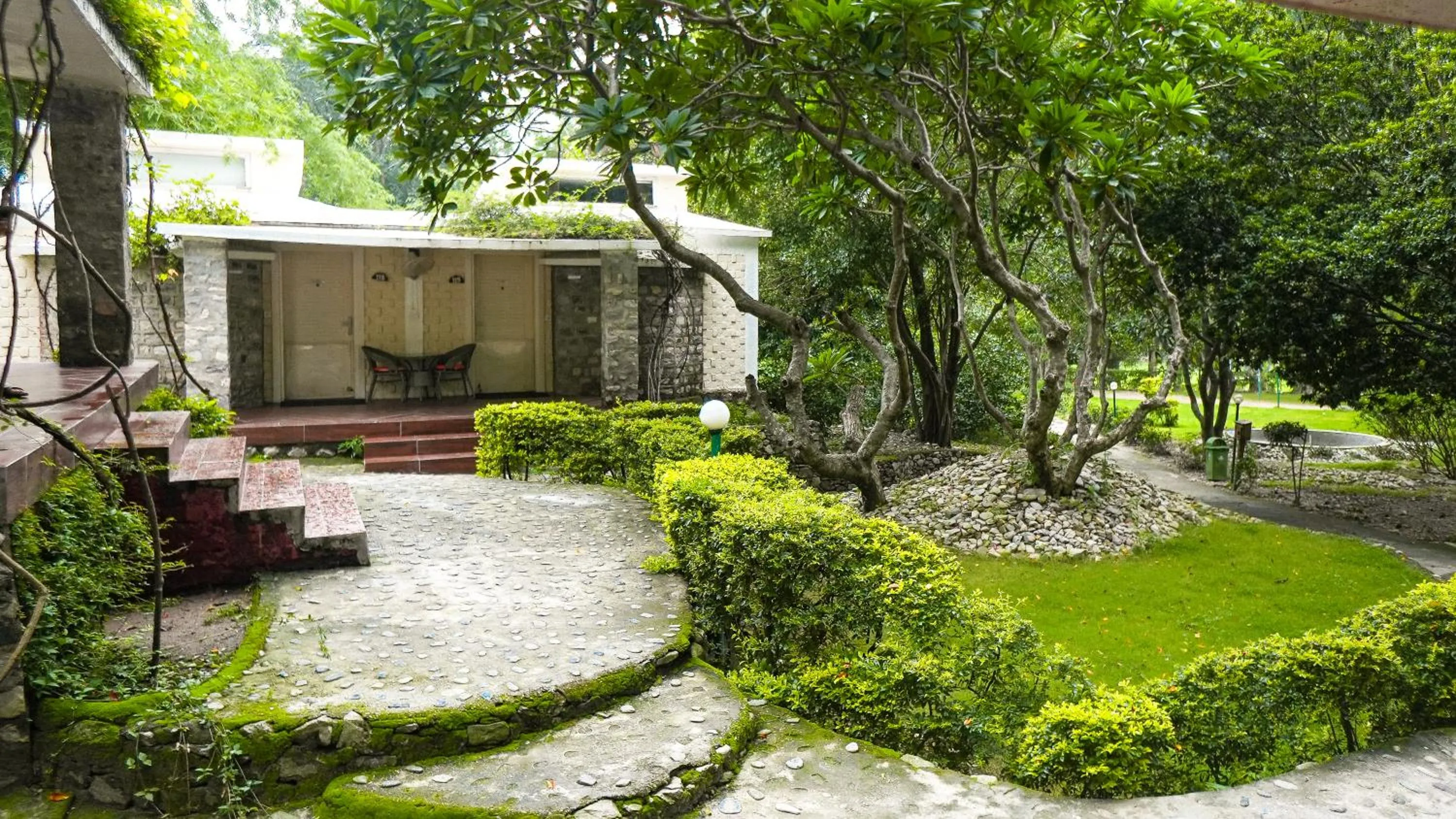 Garden view in The Solluna Resort