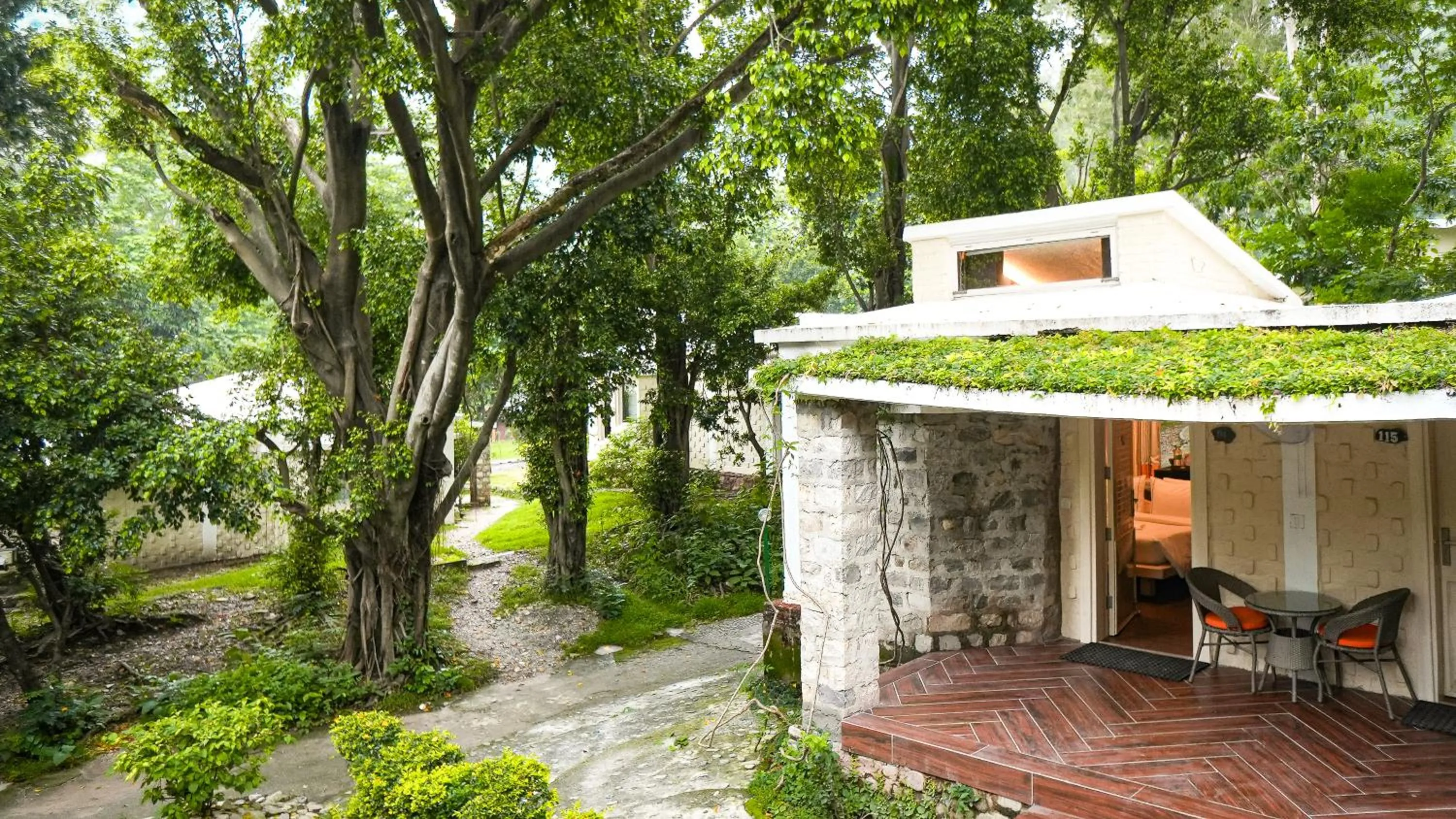 Garden view in The Solluna Resort