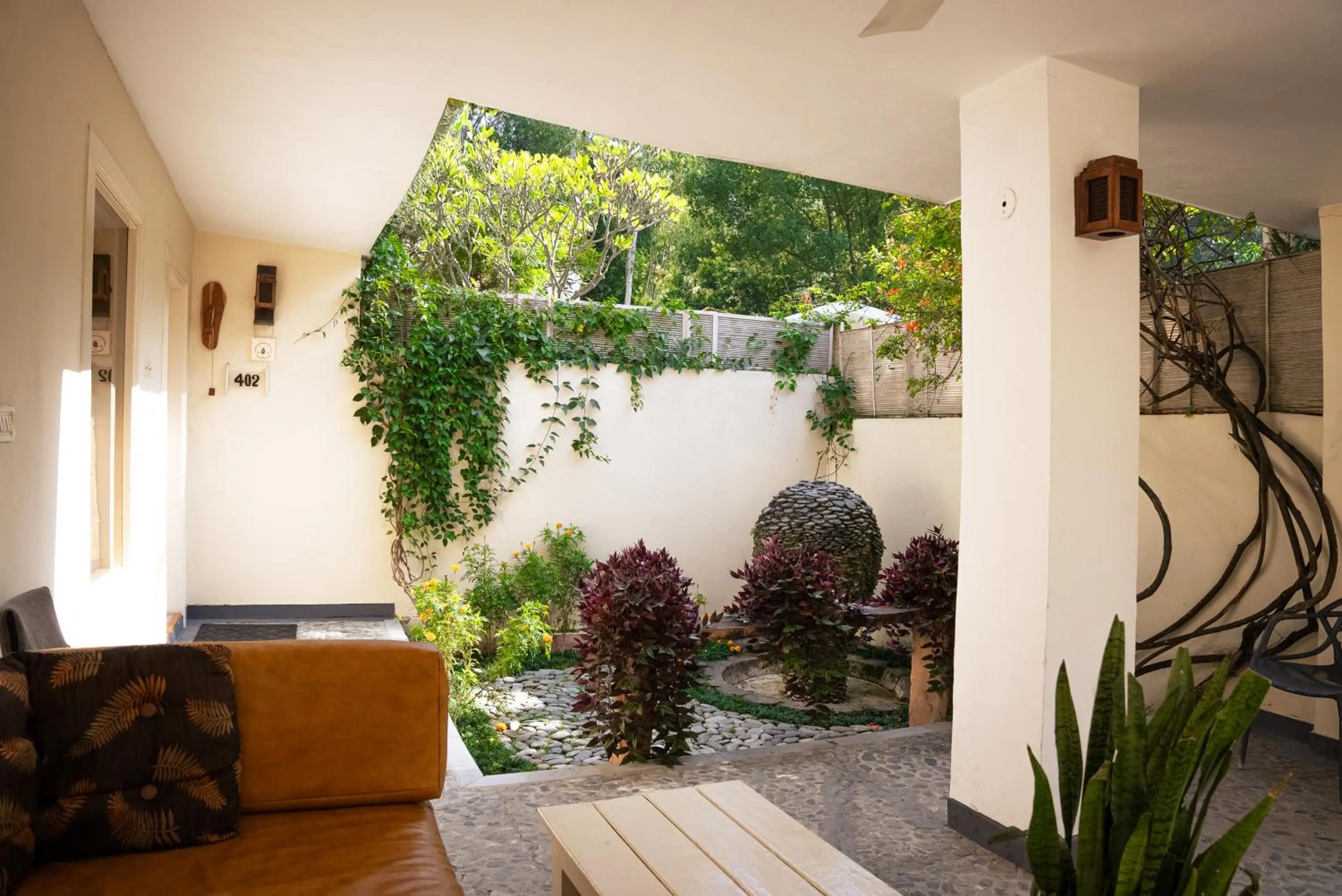Seating area in The Solluna Resort