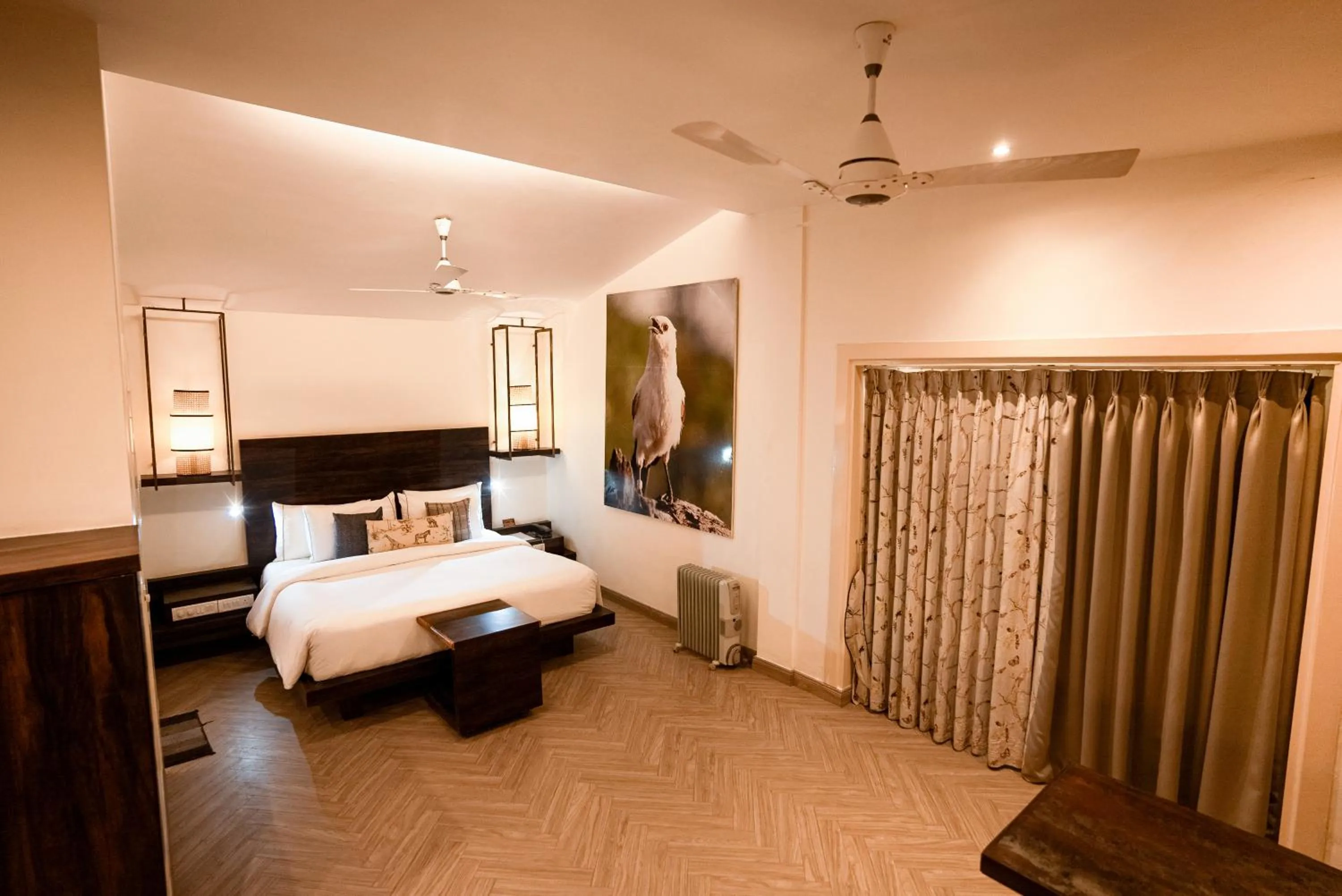 Bed in The Solluna Resort