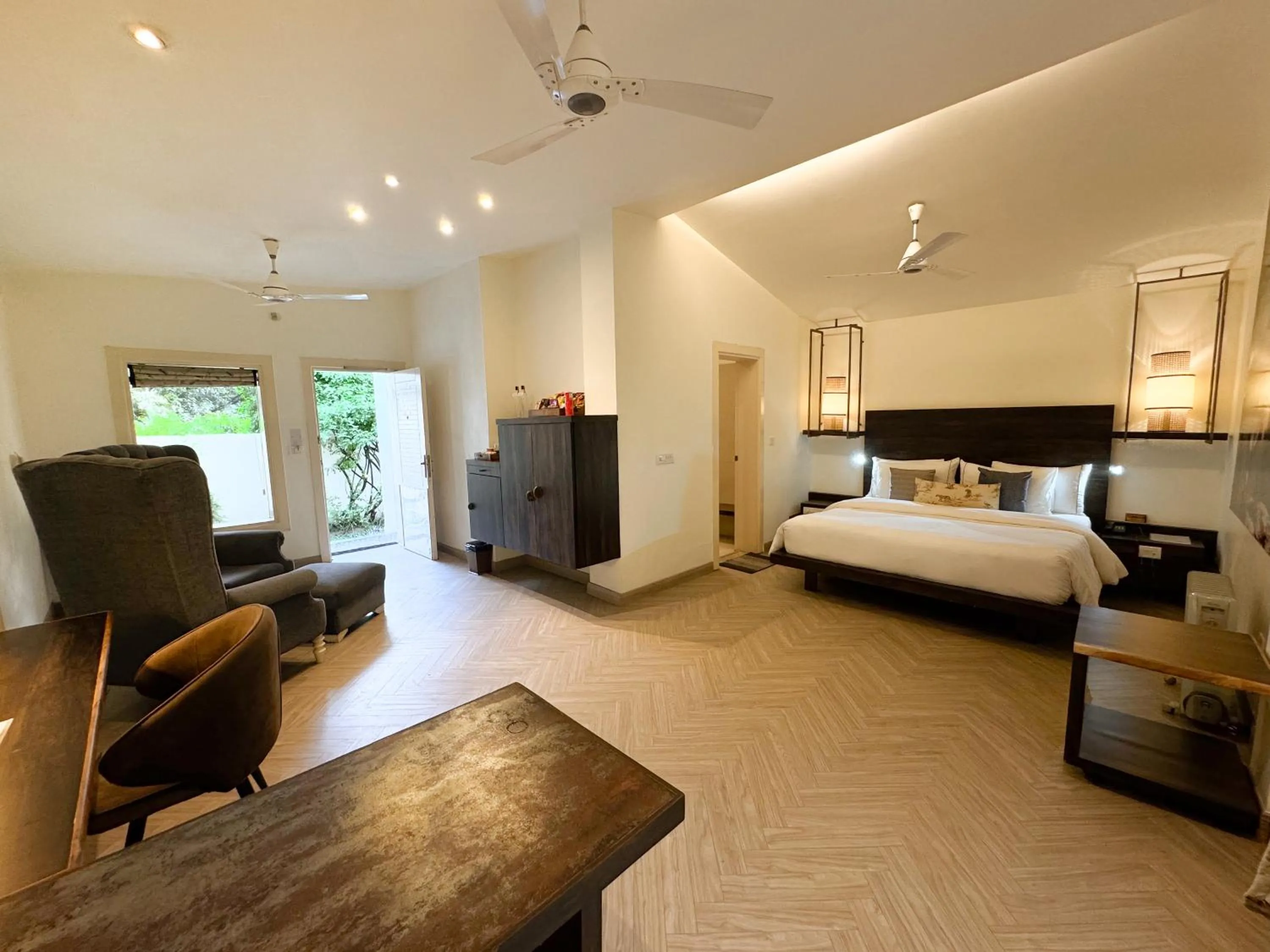 Bed in The Solluna Resort