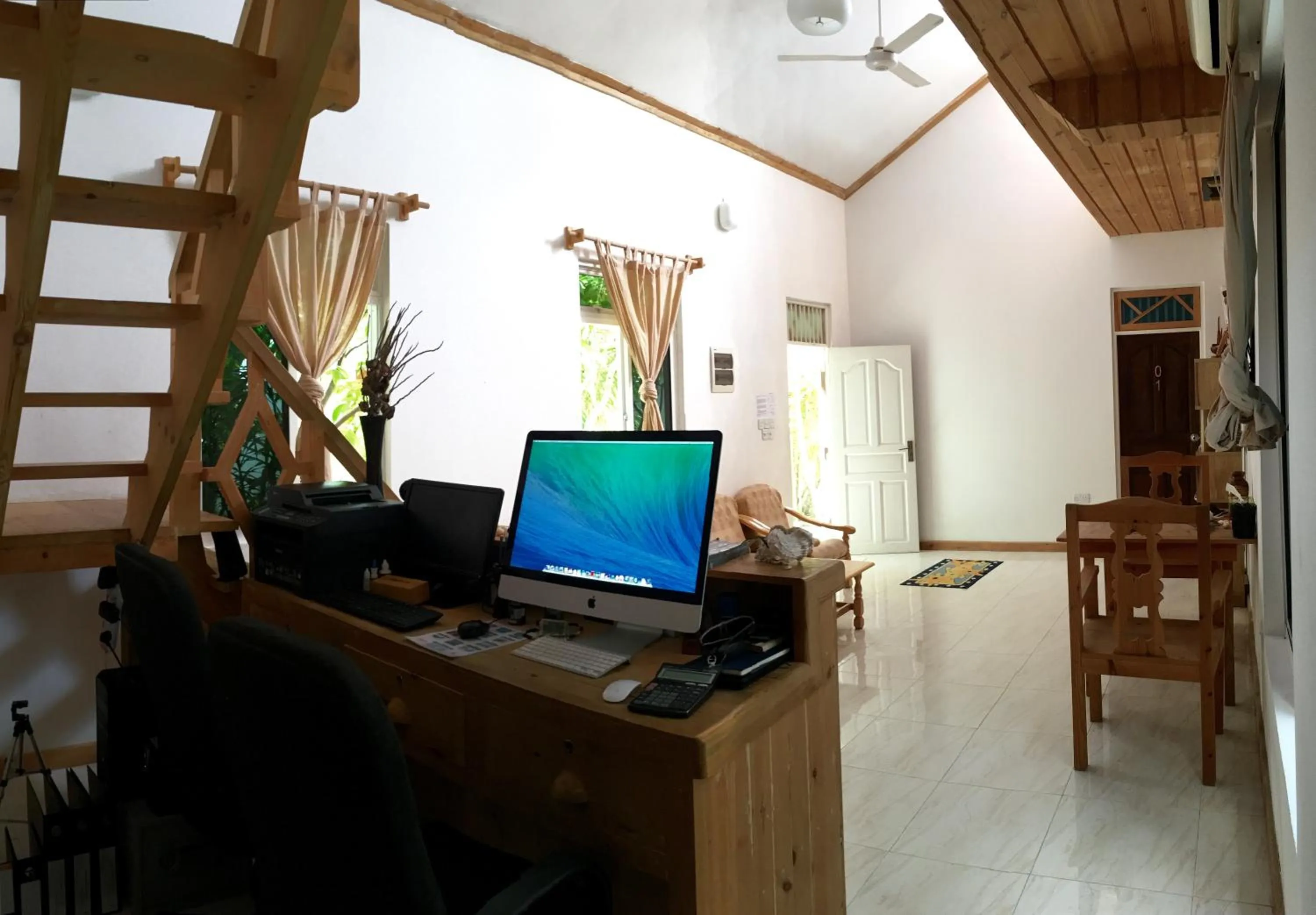 Lobby or reception in Faza View Inn, Maafushi