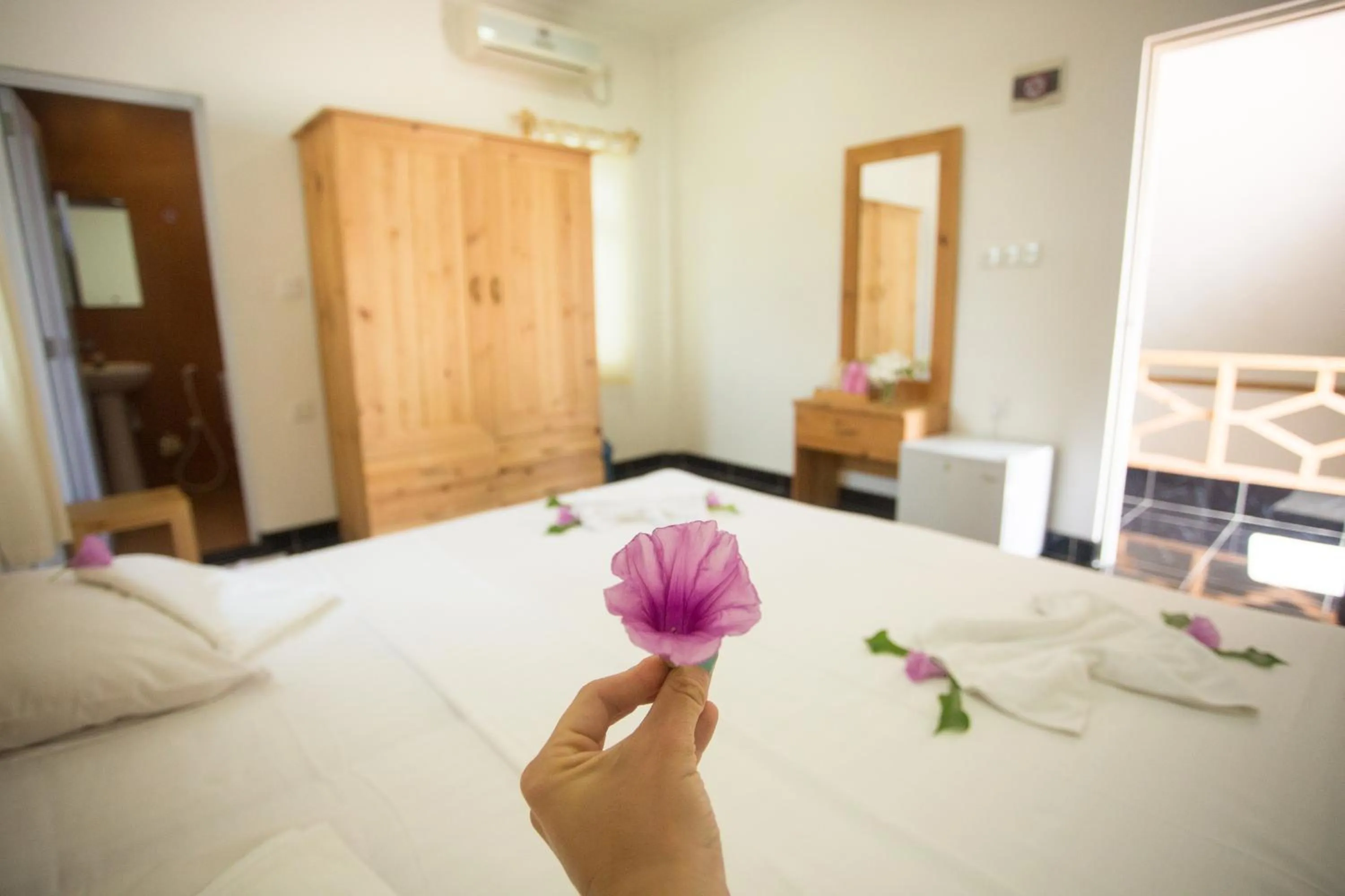 Bedroom, Bed in Faza View Inn, Maafushi