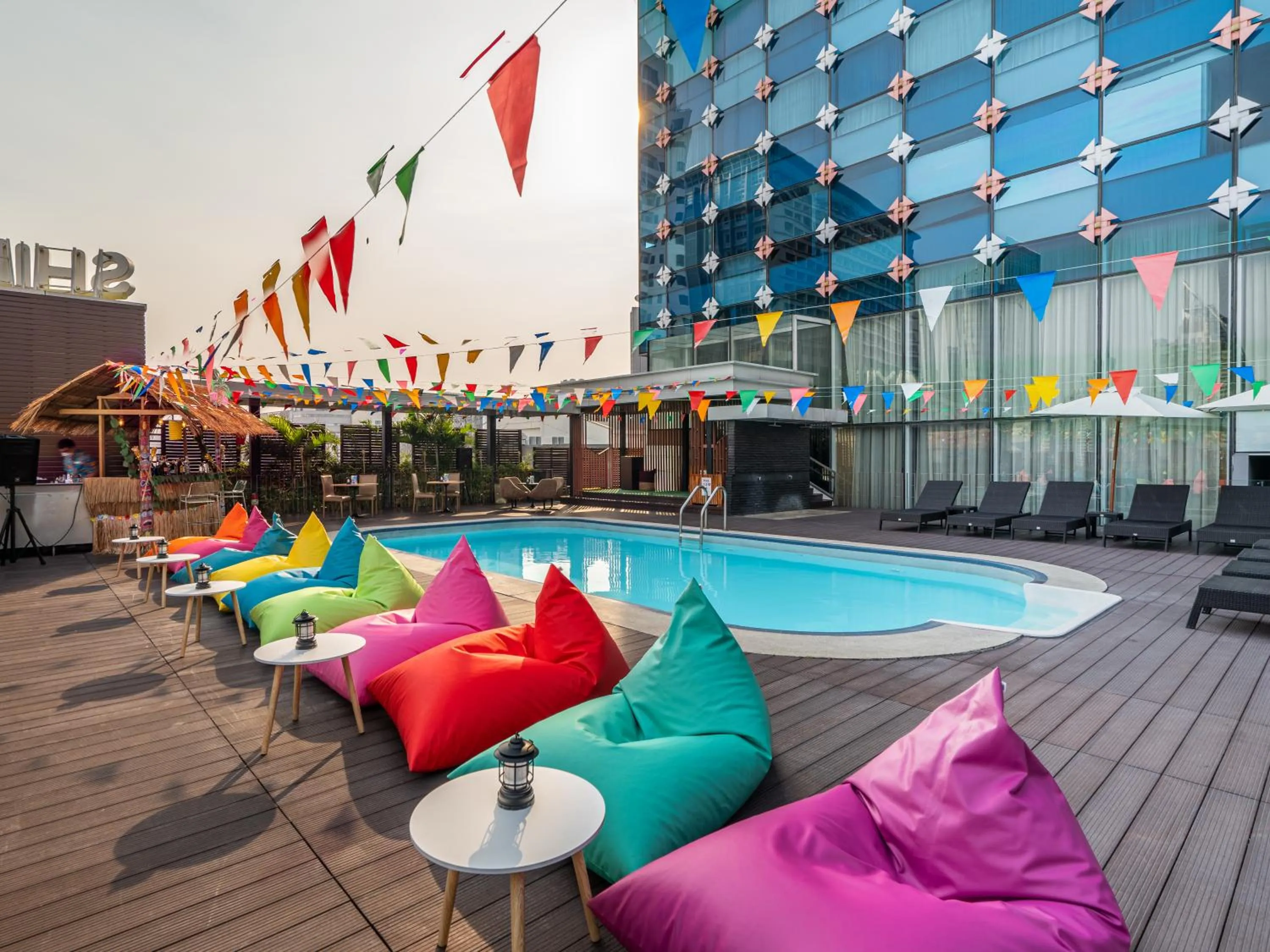 Swimming pool in VELA Dhi GLOW Pratunam