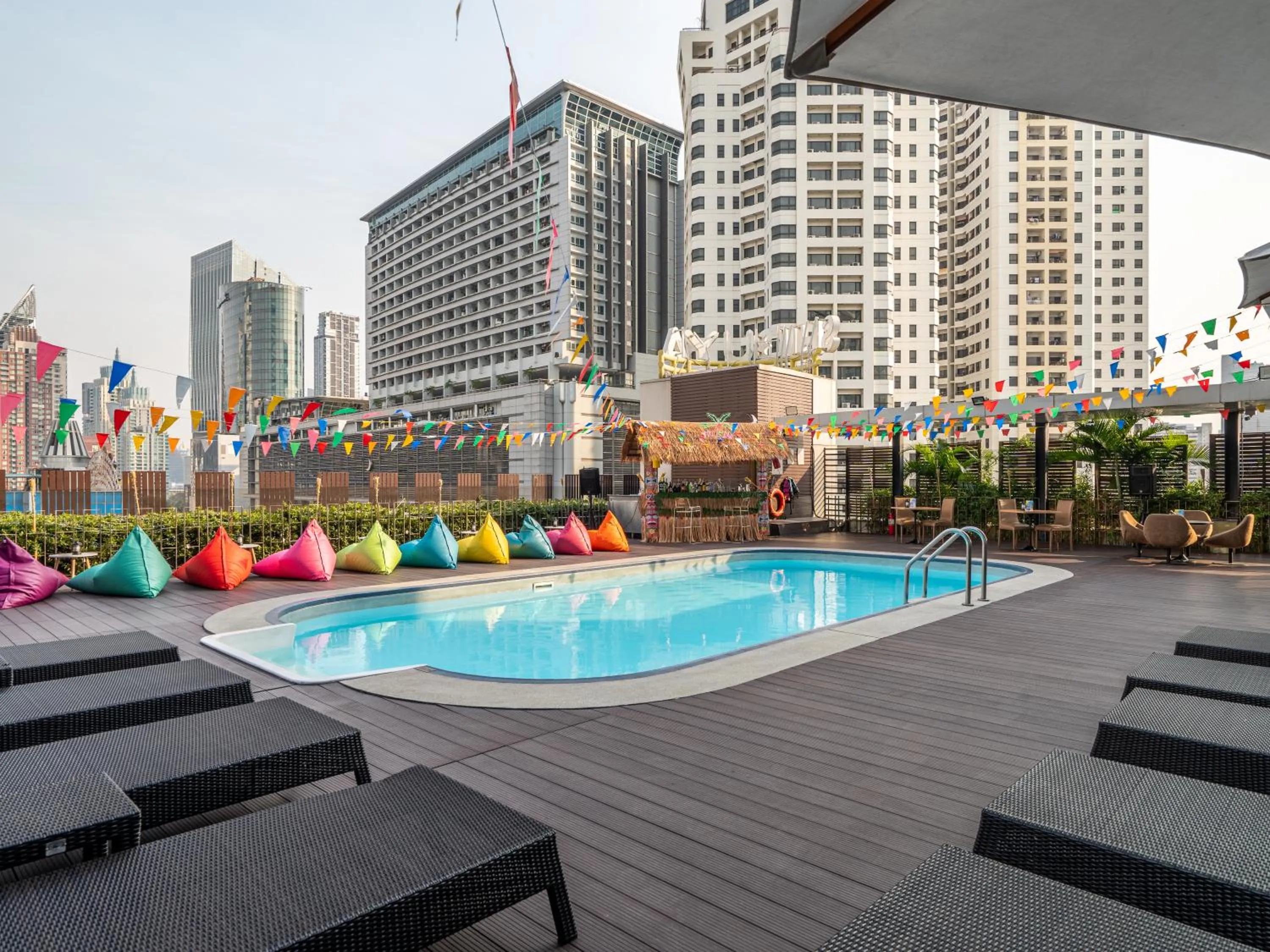 Swimming pool in VELA Dhi GLOW Pratunam