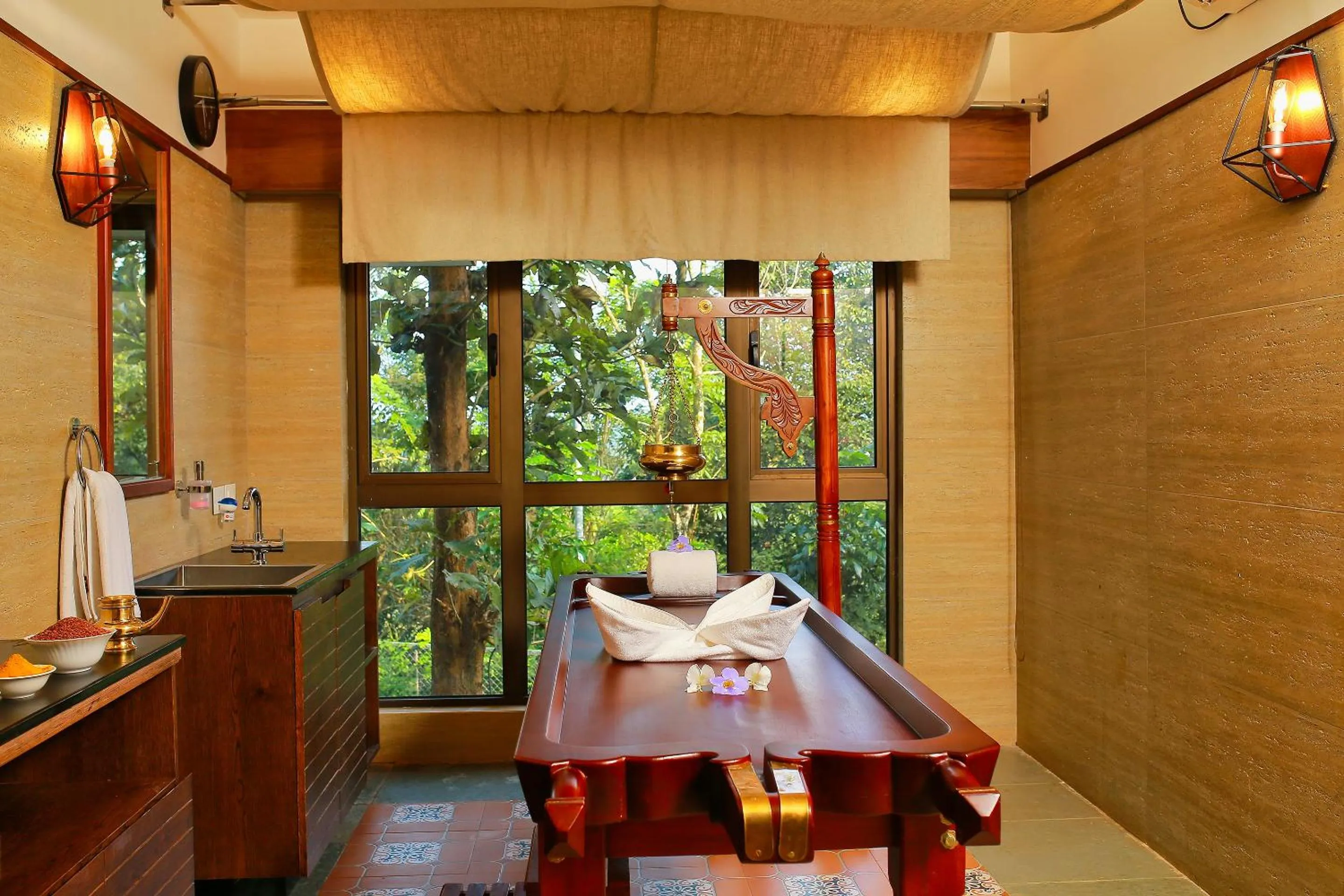 Spa and wellness centre/facilities in Morickap Resort