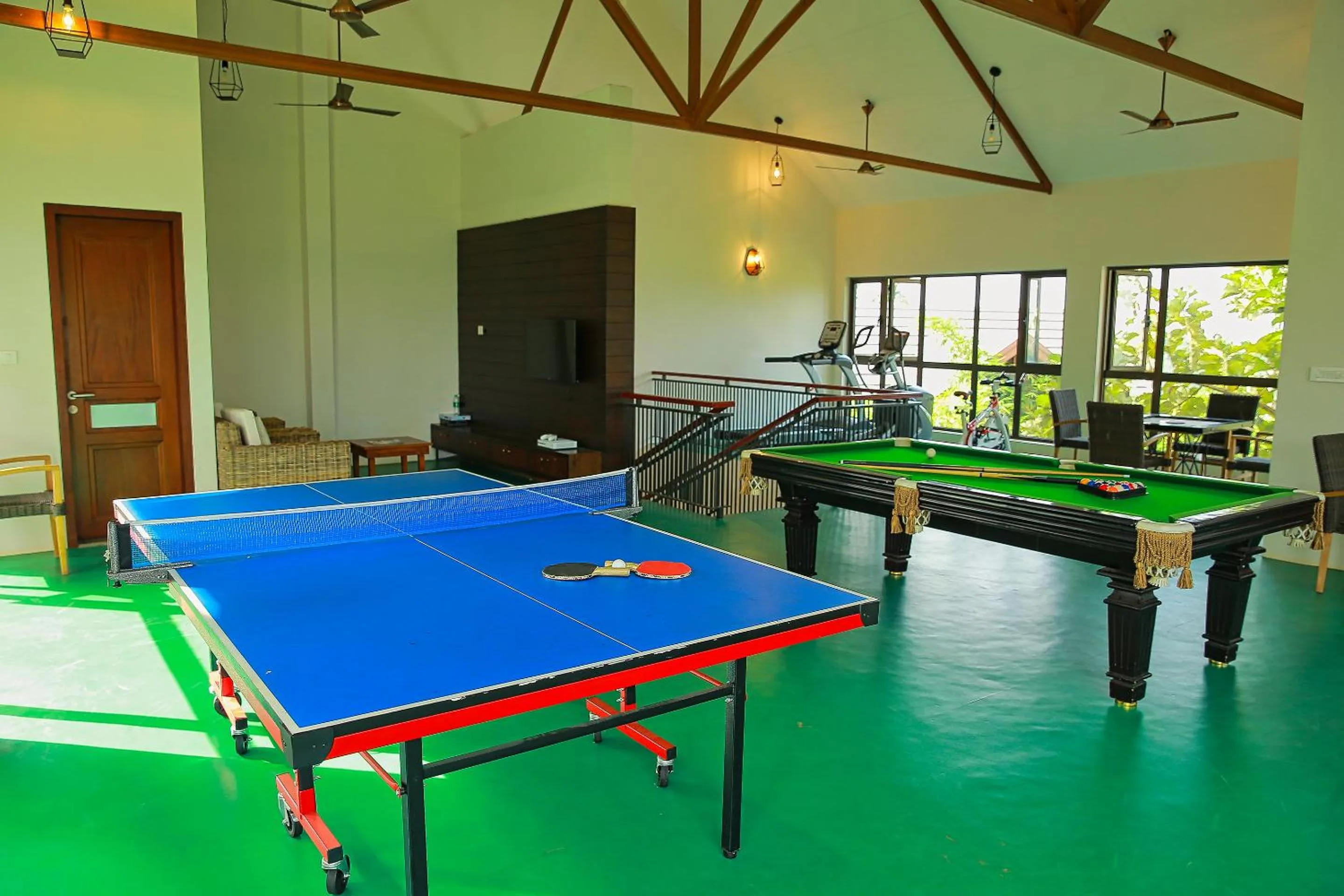 Table tennis in Morickap Resort