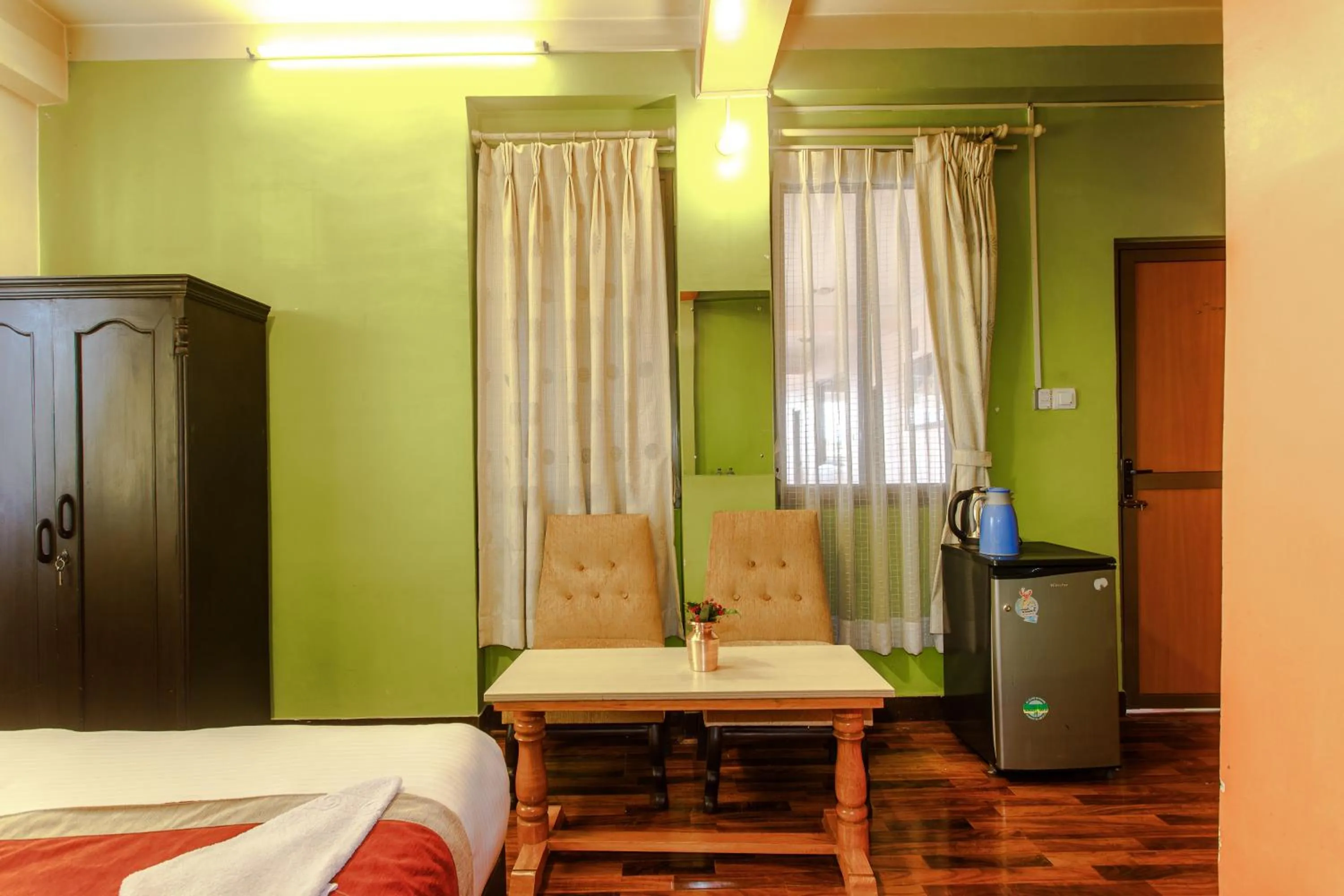 Photo of the whole room, Bed in Hotel Nepalaya