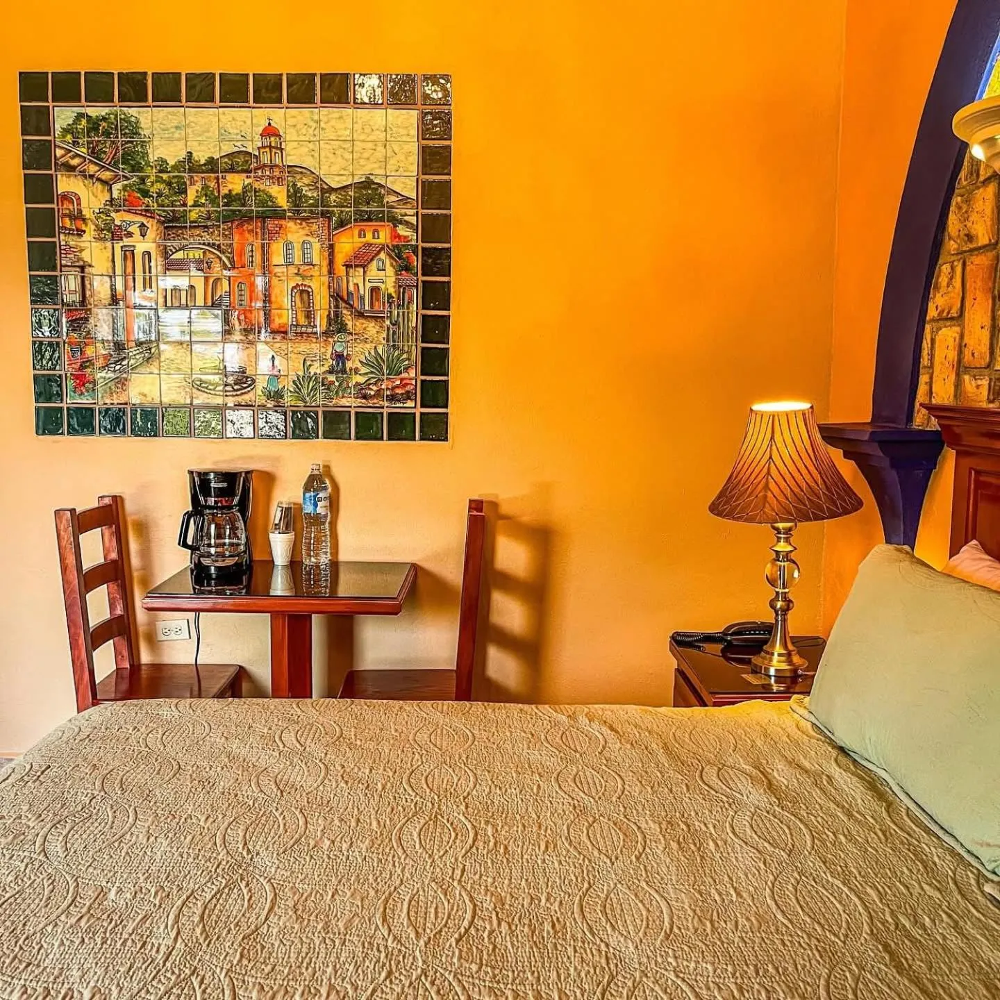 Bed in Álamos Bonito Resort