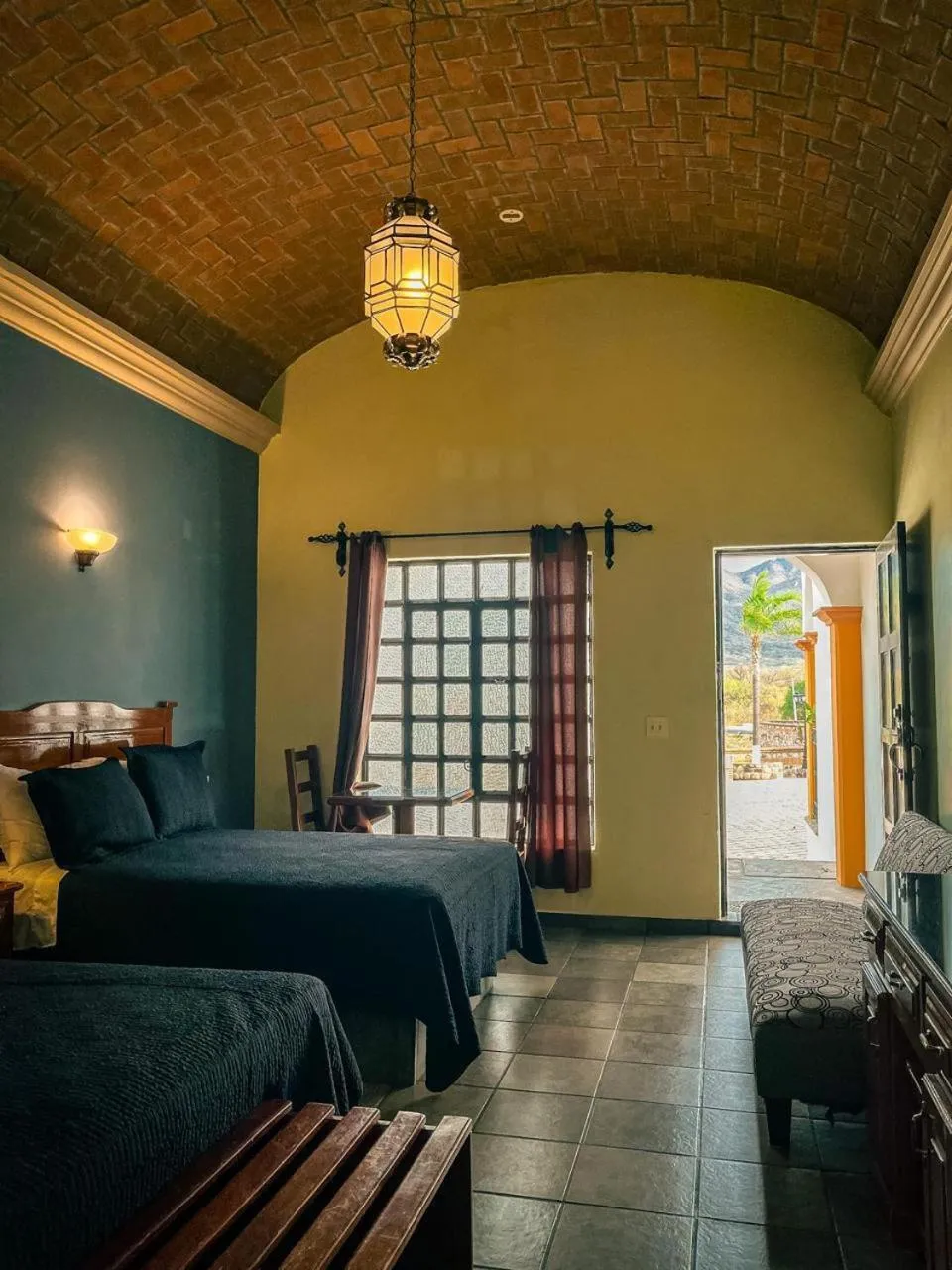 Bed in Álamos Bonito Resort