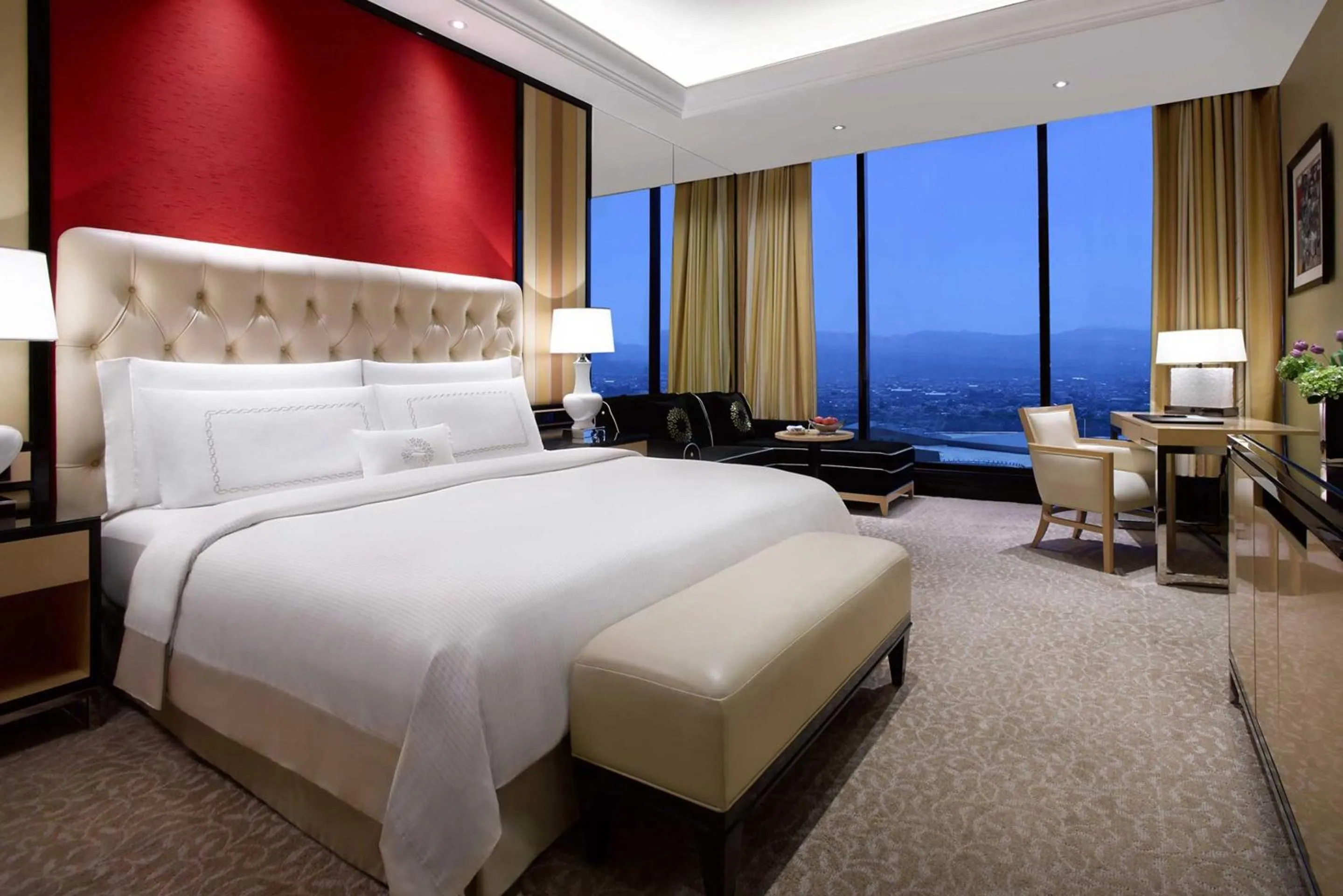 Bed in The Trans Luxury Hotel Bandung