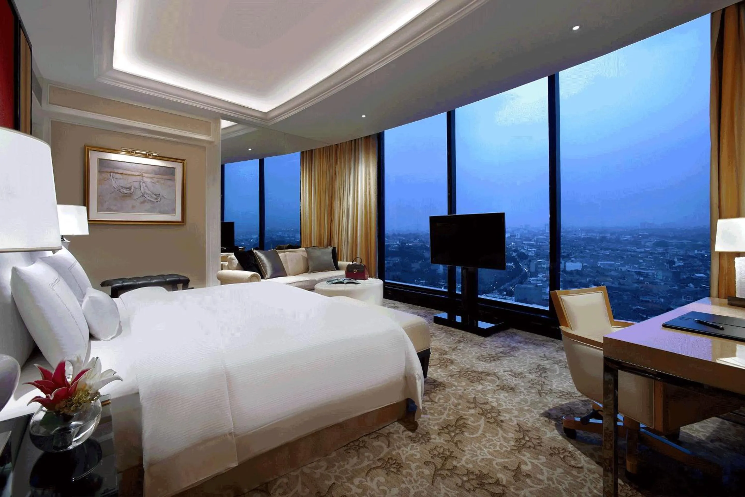 Bedroom, Bed in The Trans Luxury Hotel Bandung