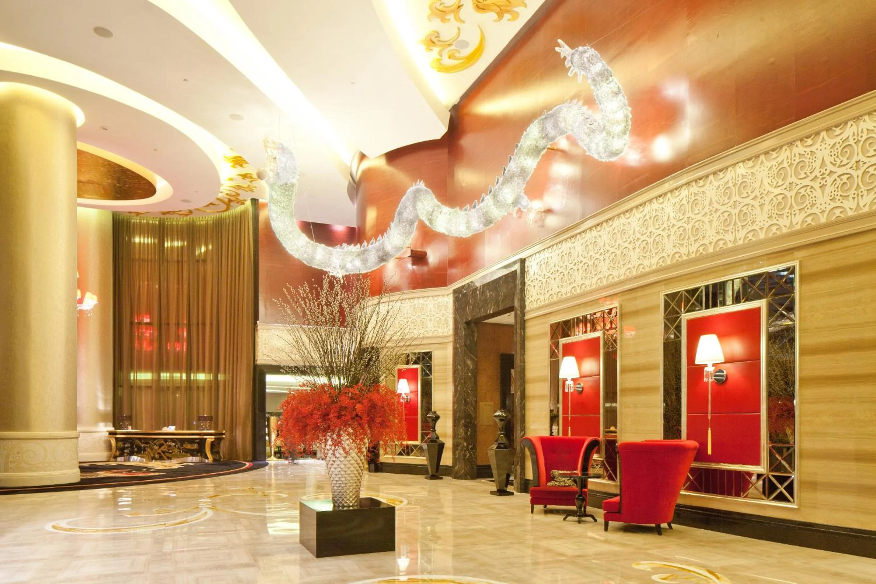 Lobby or reception in The Trans Luxury Hotel Bandung
