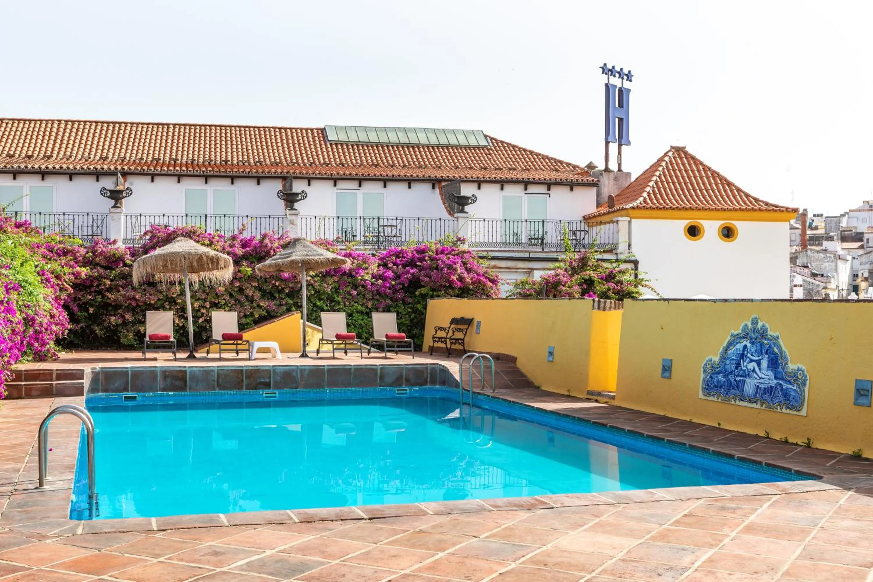 Pool view in Hotel Sao Joao De Deus by RIDAN Hotels