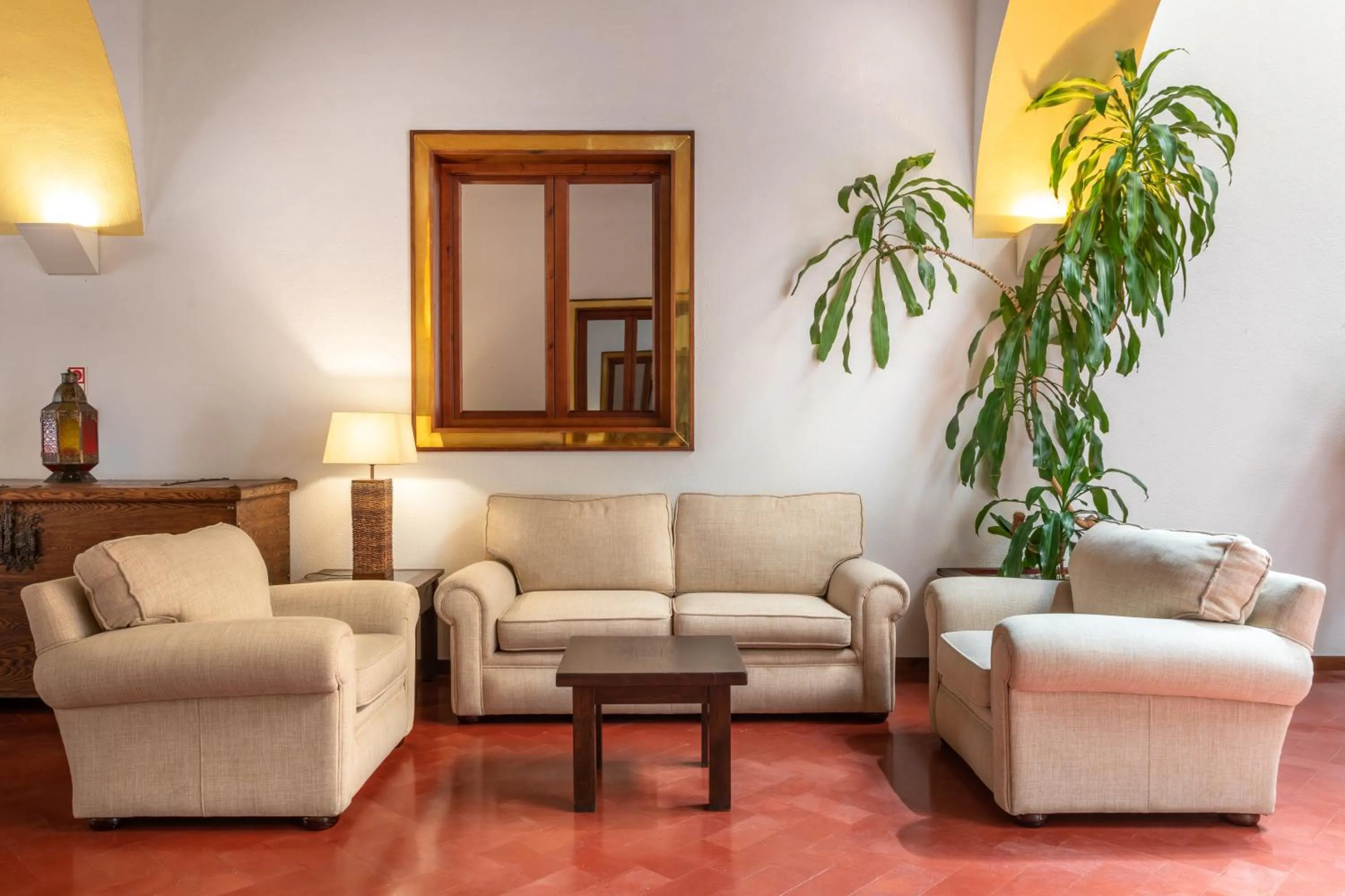 Patio in Hotel Sao Joao De Deus by RIDAN Hotels