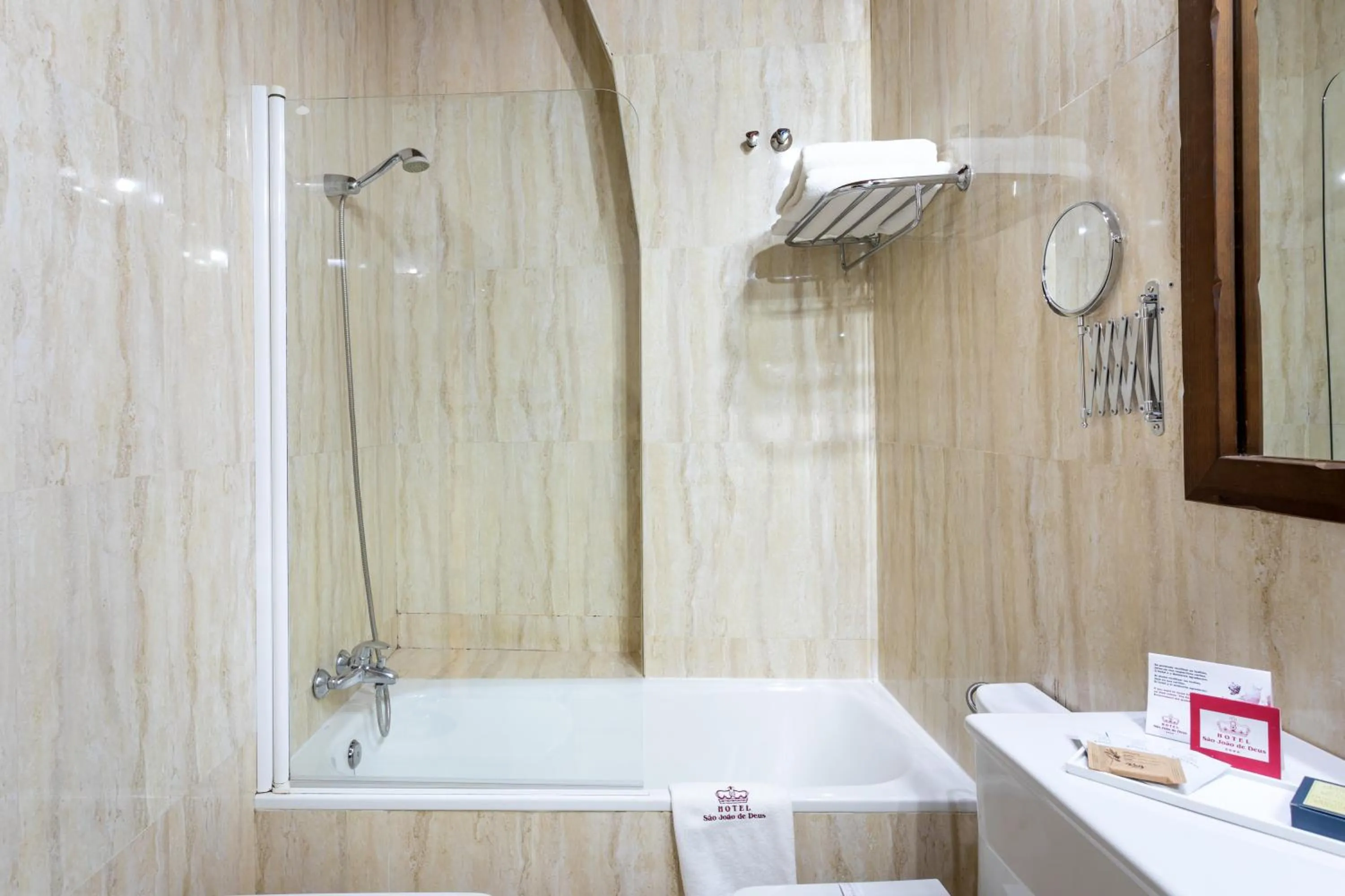 Bathroom in Hotel Sao Joao De Deus by RIDAN Hotels