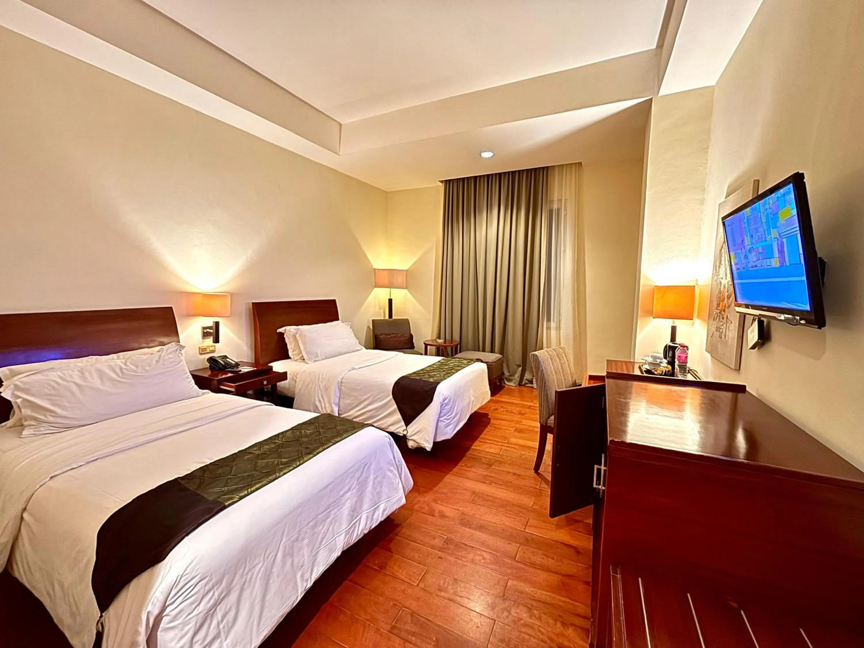 Photo of the whole room, Bed in Manado Quality Hotel