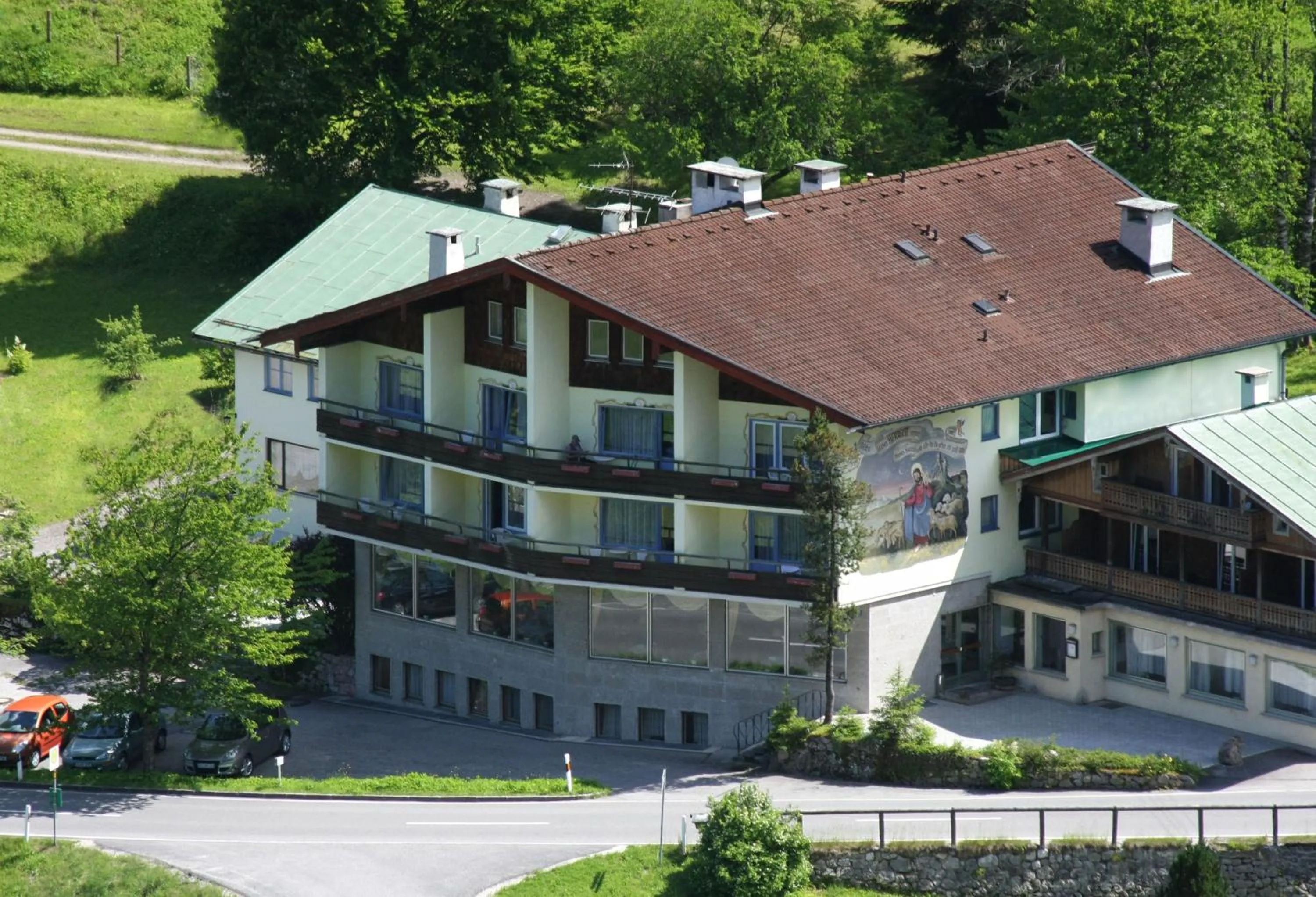 Property building in Alpenhotel Beslhof